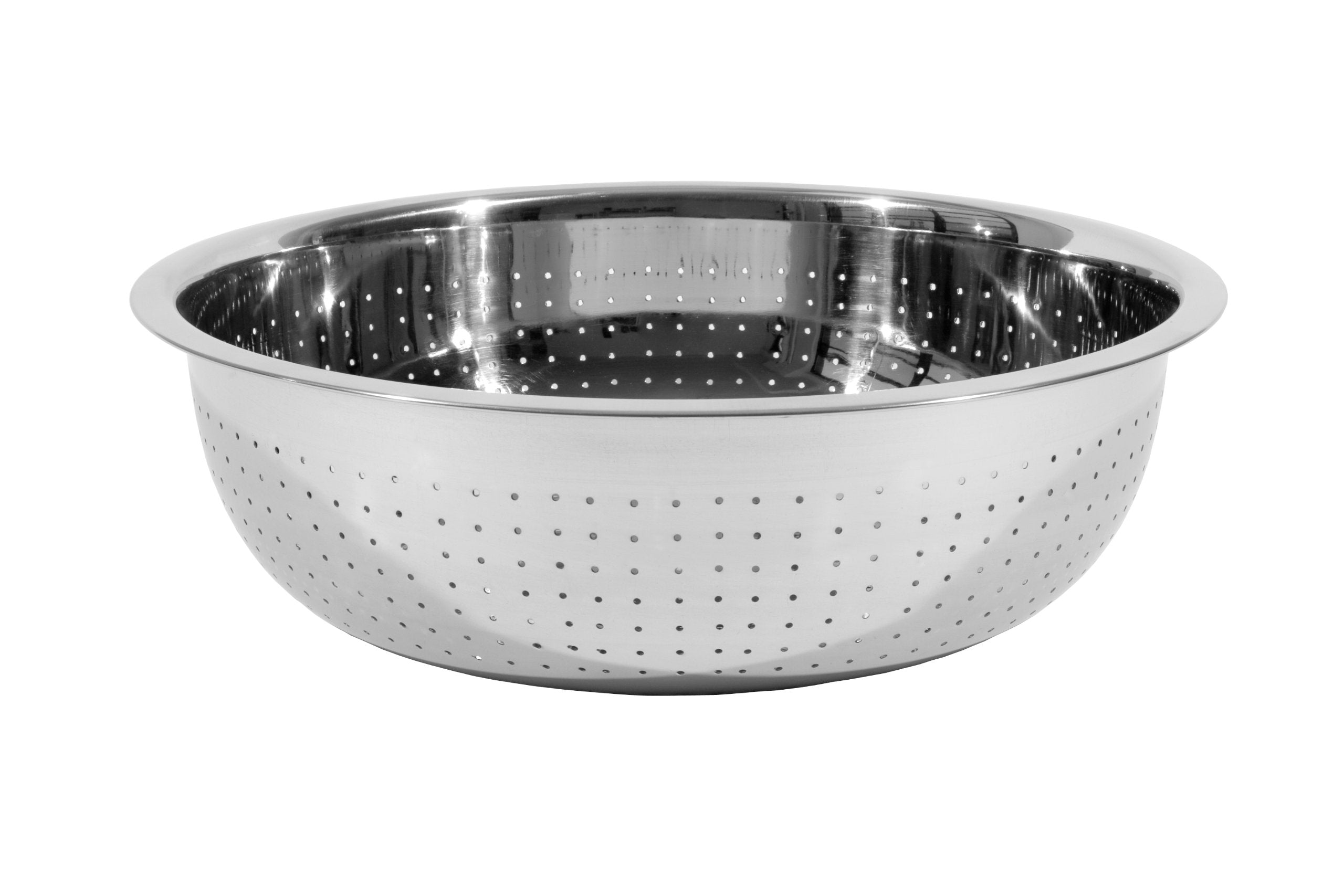 Town Food Service 31715 15 In. Stainless Steel Small Hole Chinese Style Colander