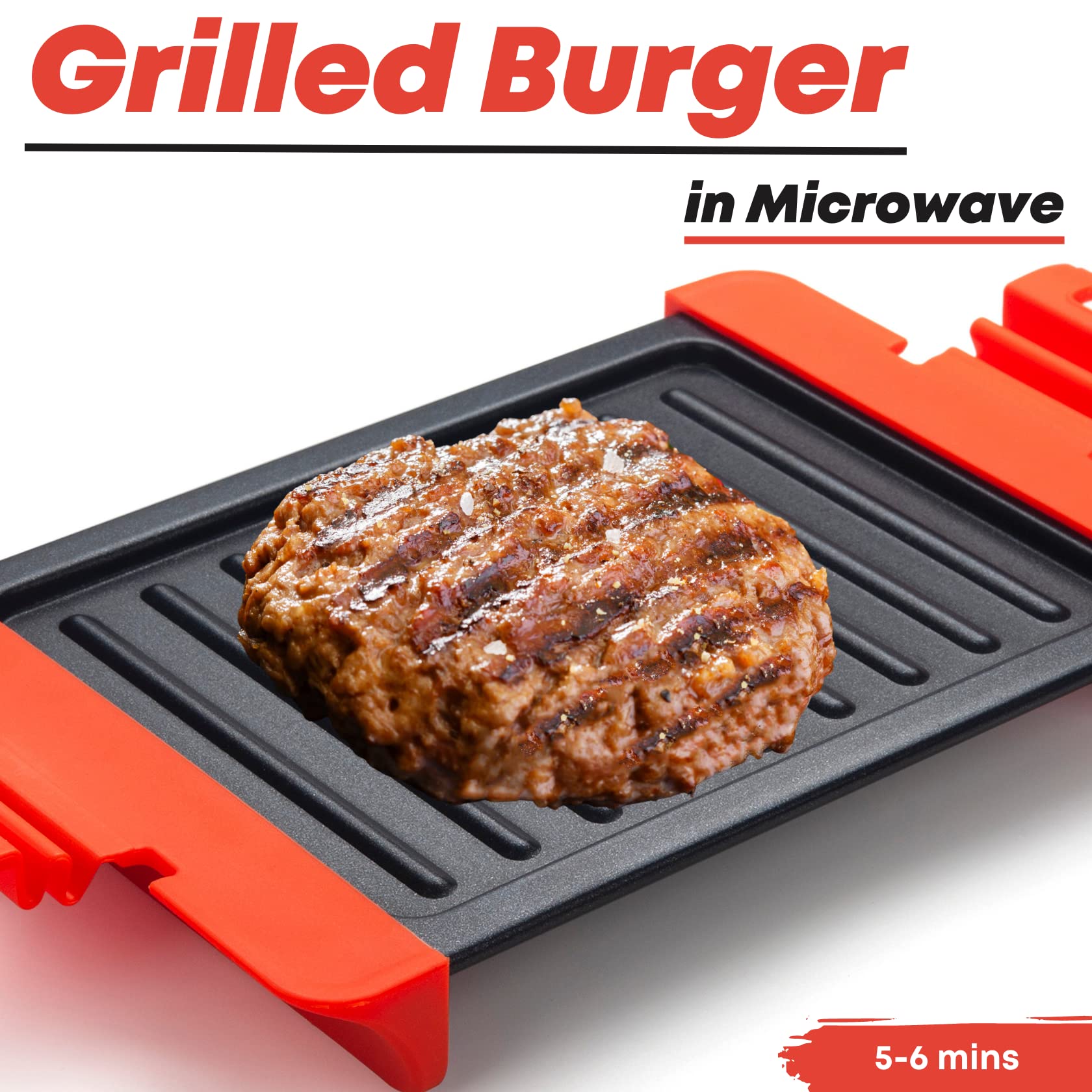 Maconee Microwave Sandwich Maker | Microwave Grill Cheese Maker | Microwave Crisper Toaster Cookware | Panini Press | Cooking Fa