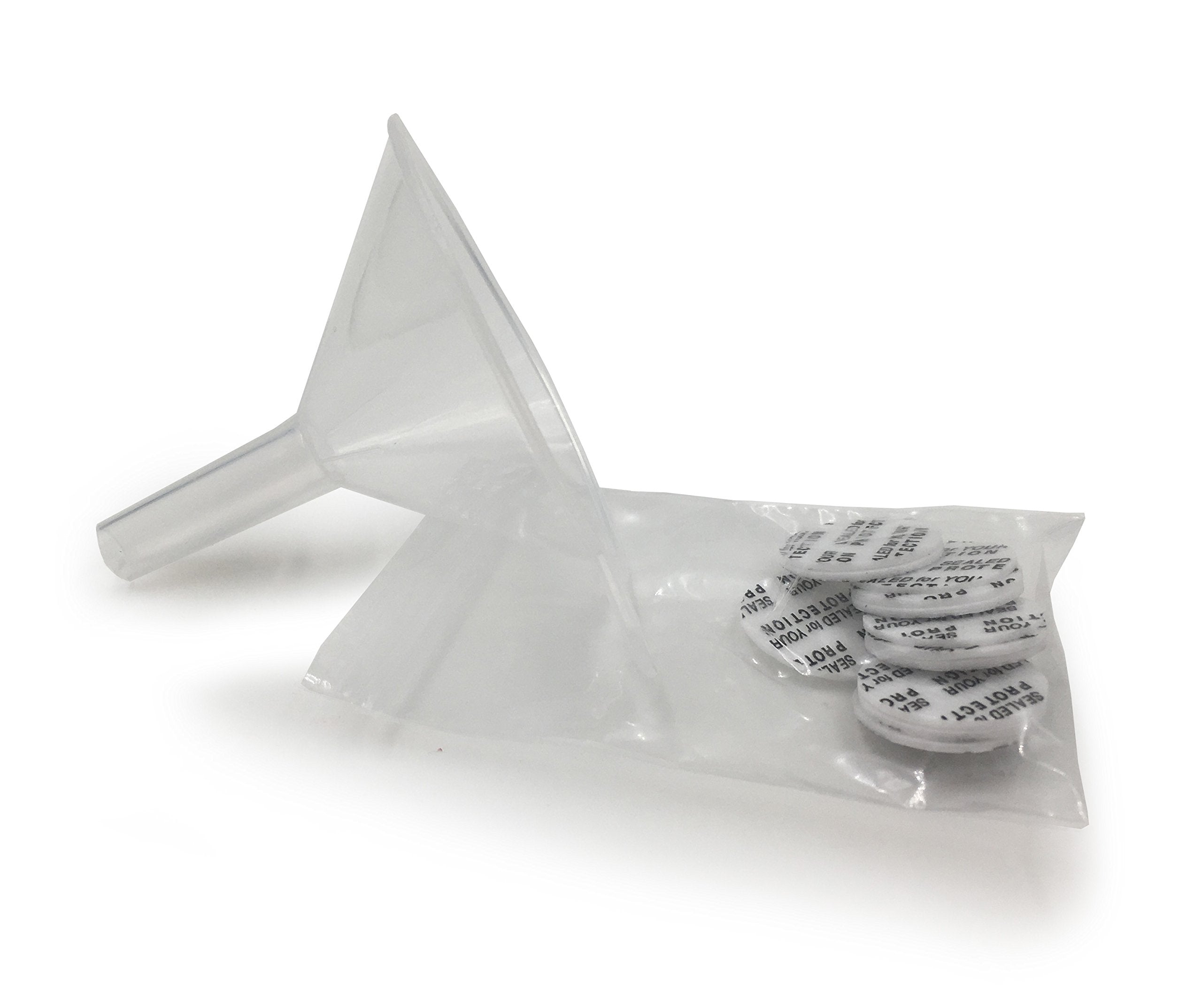Premium Hidden Flask Set - Sneak A Drink Anywhere You Want - 2 Bottles Per Set - Safety Seals & Pourer Included (Sunscreen Flask
