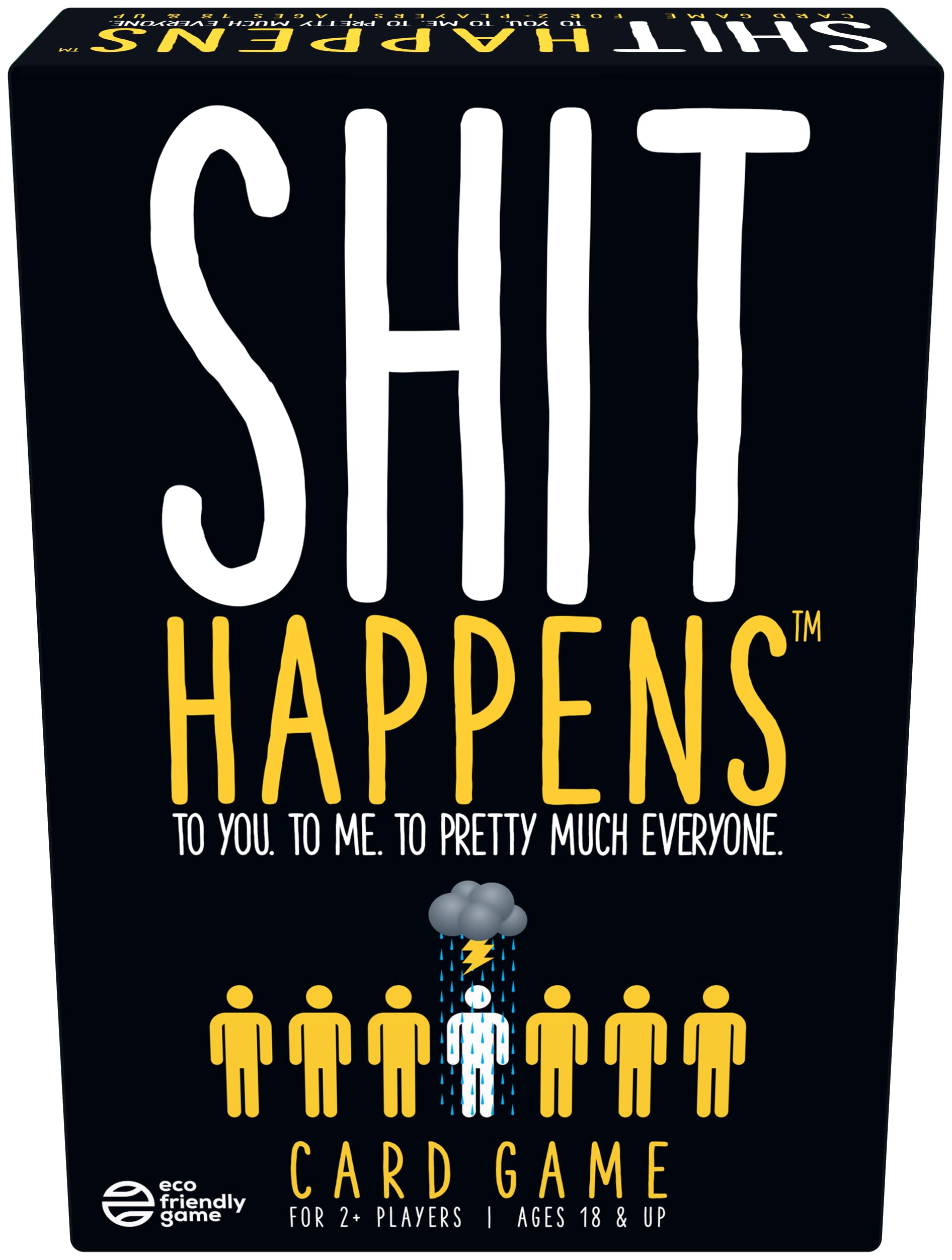 Games Adults Play Shit Happens Card Game Black,192 Months To 1188 Months