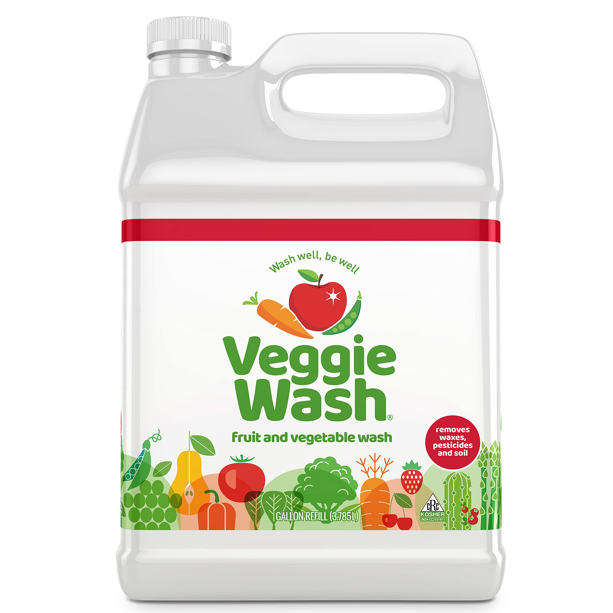 Veggie Wash All Natural Fruit And Vegetable Wash, 1-Gallon (654912964)