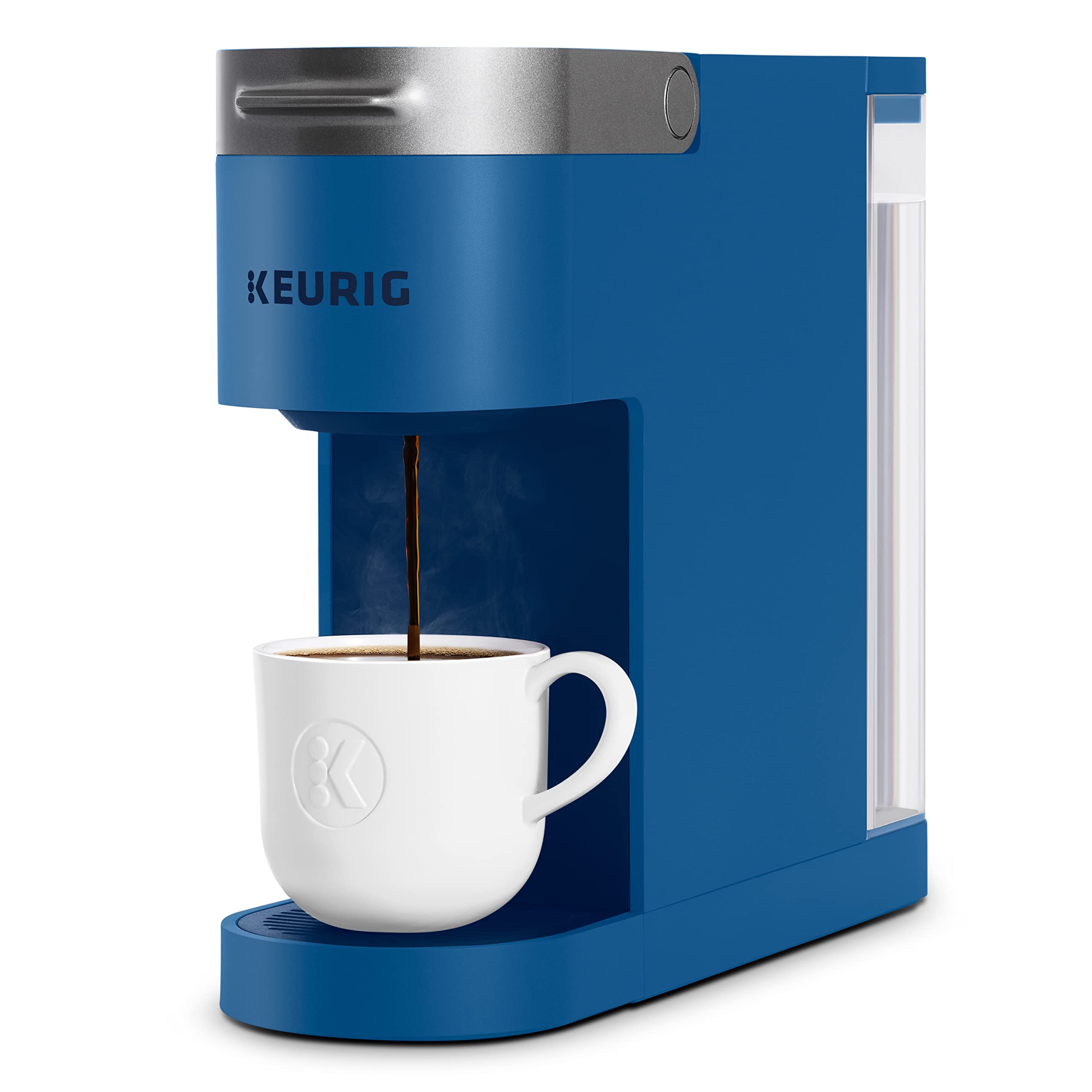 Keurig K-Slim Single Serve K-Cup Pod Coffee Maker, Featuring Simple Push Button Controls And MultiStream Technology, Twilight Bl