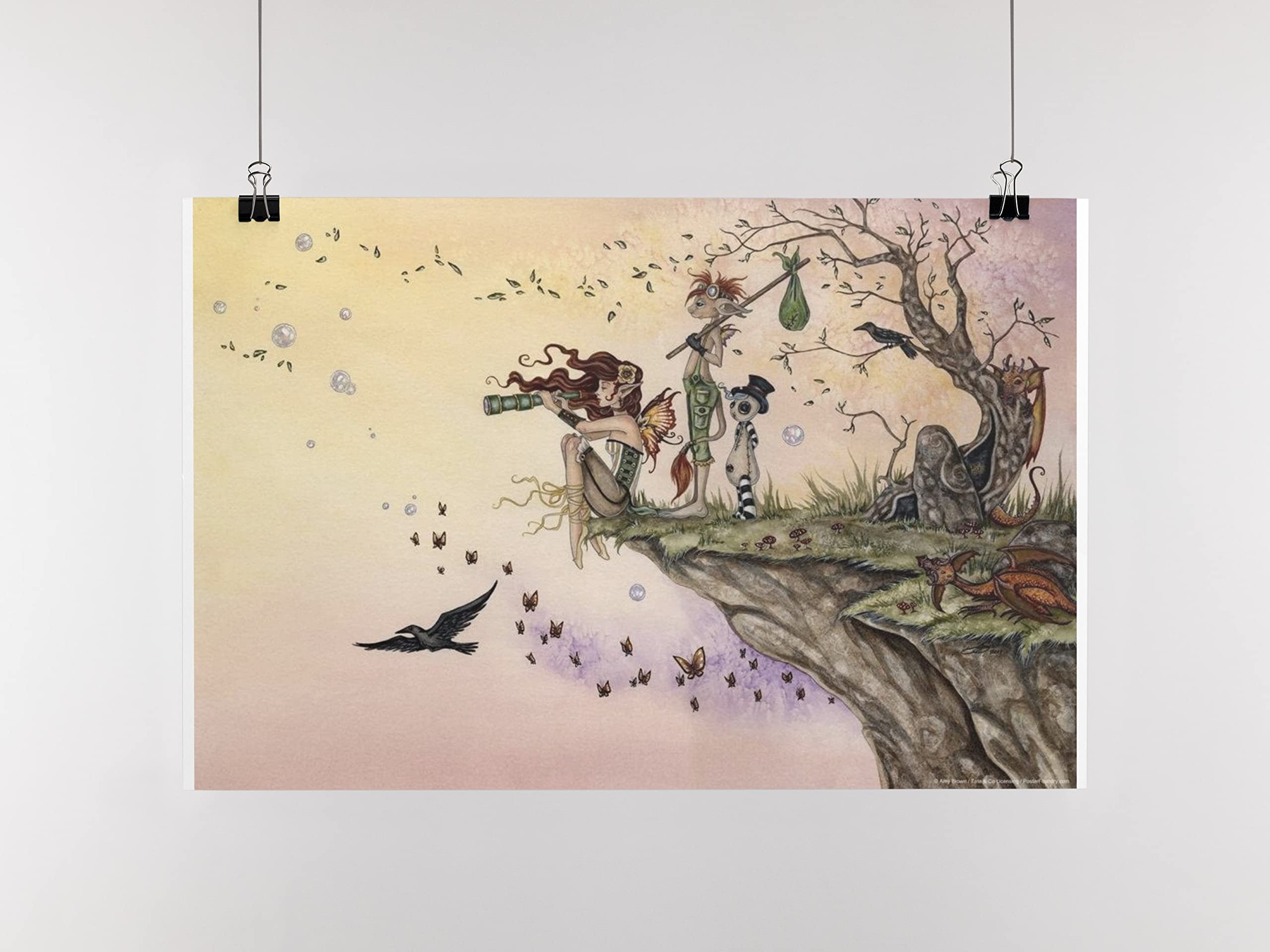 Fairy Core Room Decor Grunge Wall Elf Adventure Fairycore Poster Aesthetic Room Decor For Teen Girls And Nursery Wall Decor Livi