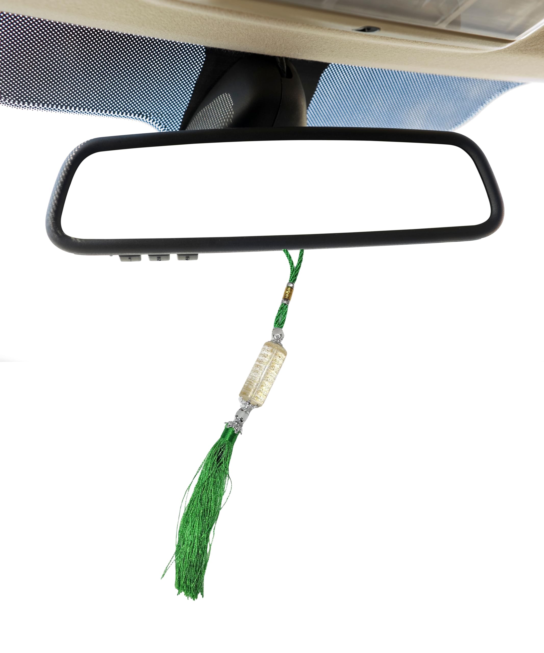 Islamic Hanging Ornament Amn005 Muslim House Room Door Entry Car Rear Mirror Decoration (Green_02)