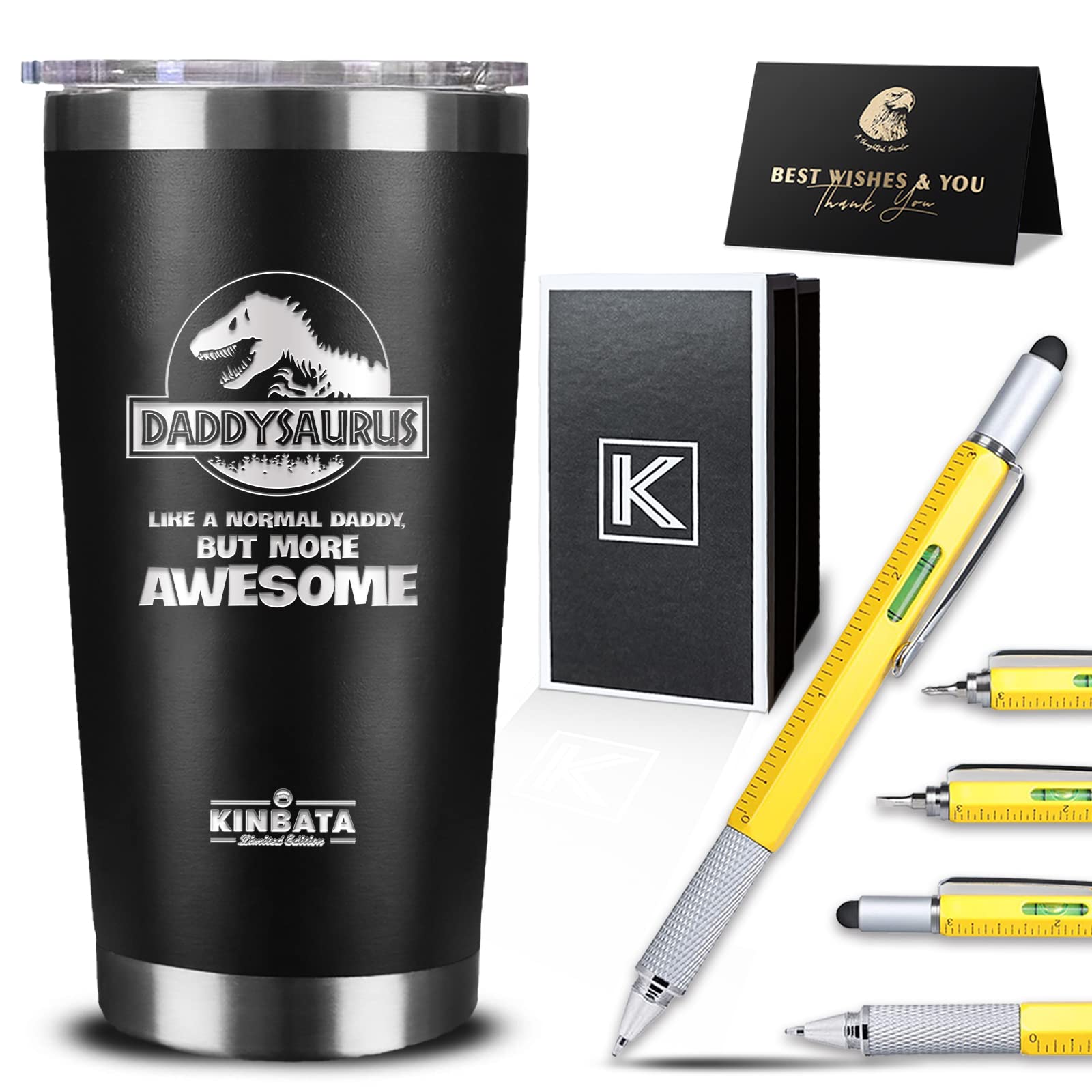 Kinbata Birthday Gifts For Dad From Daughter- Best Father Day Gifts For Dad From Son Christmas Gifts Box Basket Who Have Everyth