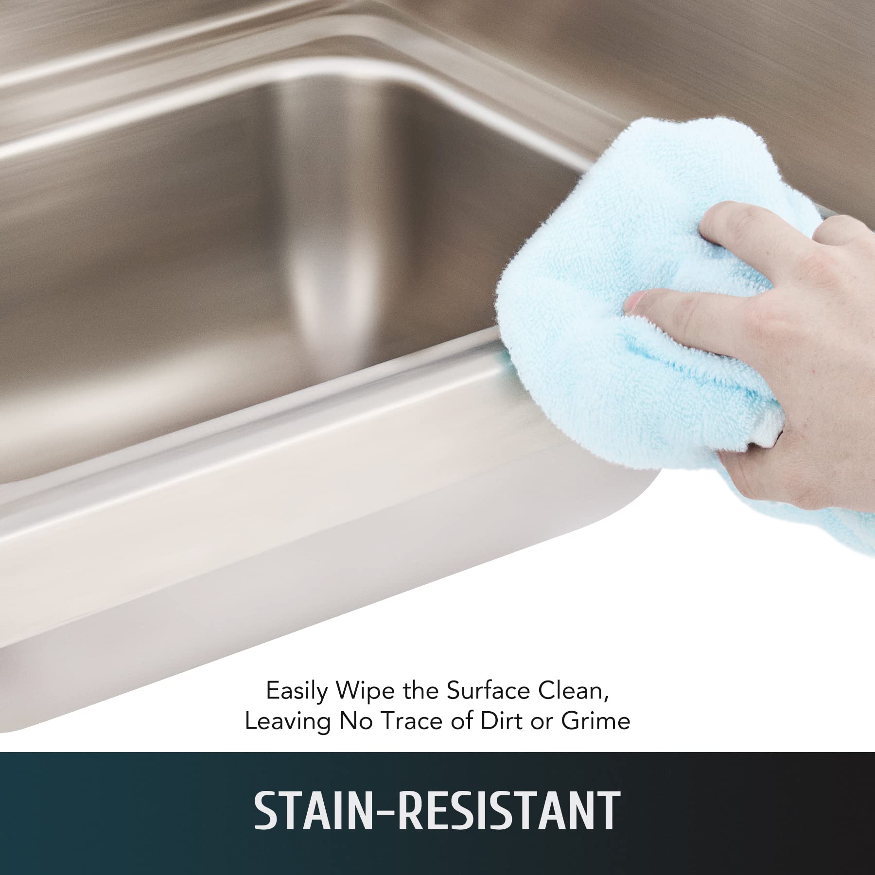 Wilprep Commercial Hand Wash Sink, Nsf Stainless Steel Commercial Utility Sink With Gooseneck Faucet And Strainer, 17X15 Inch Wa