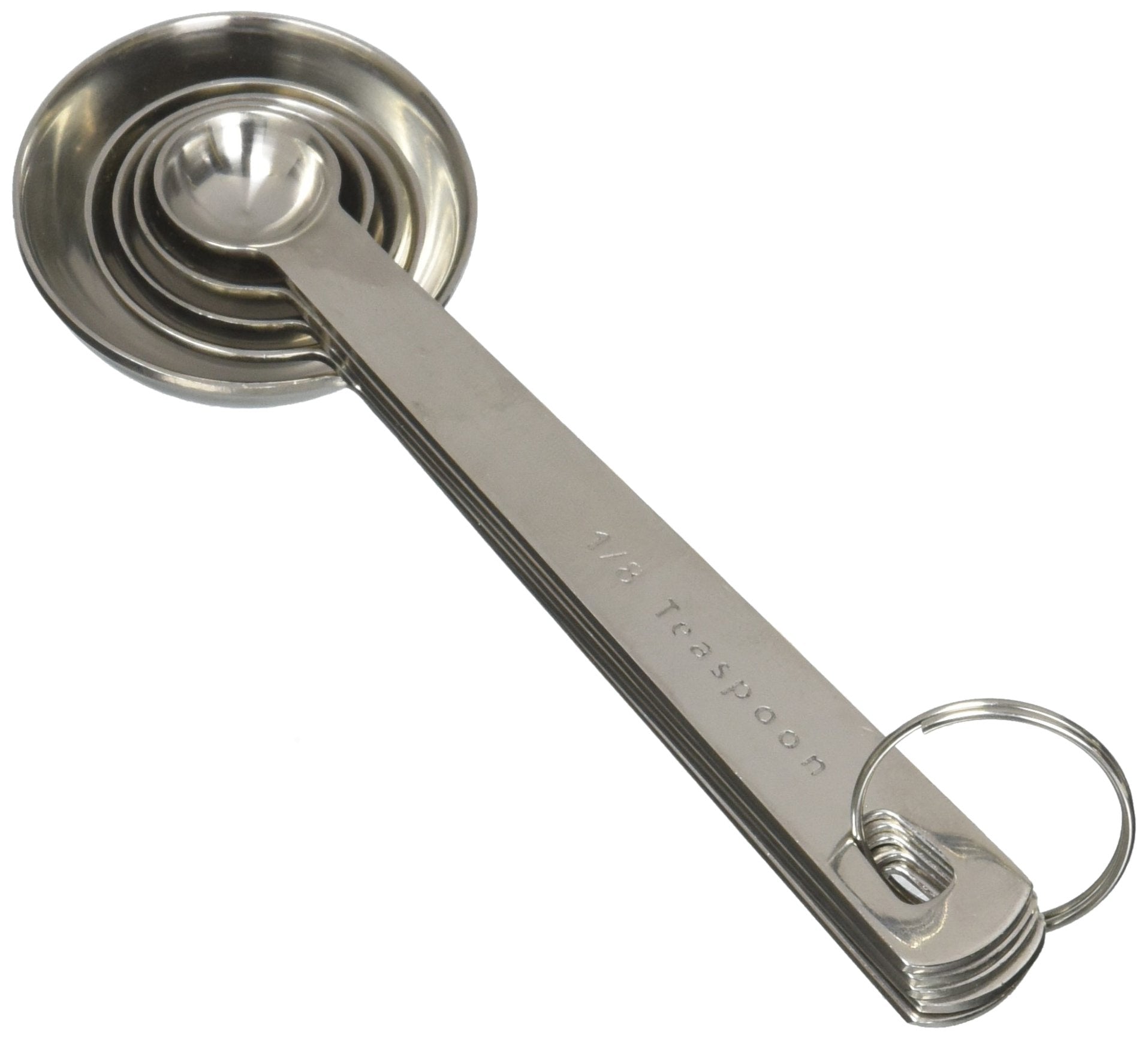 Danesco Stainless Steel Measuring Spoons, Set Of 5