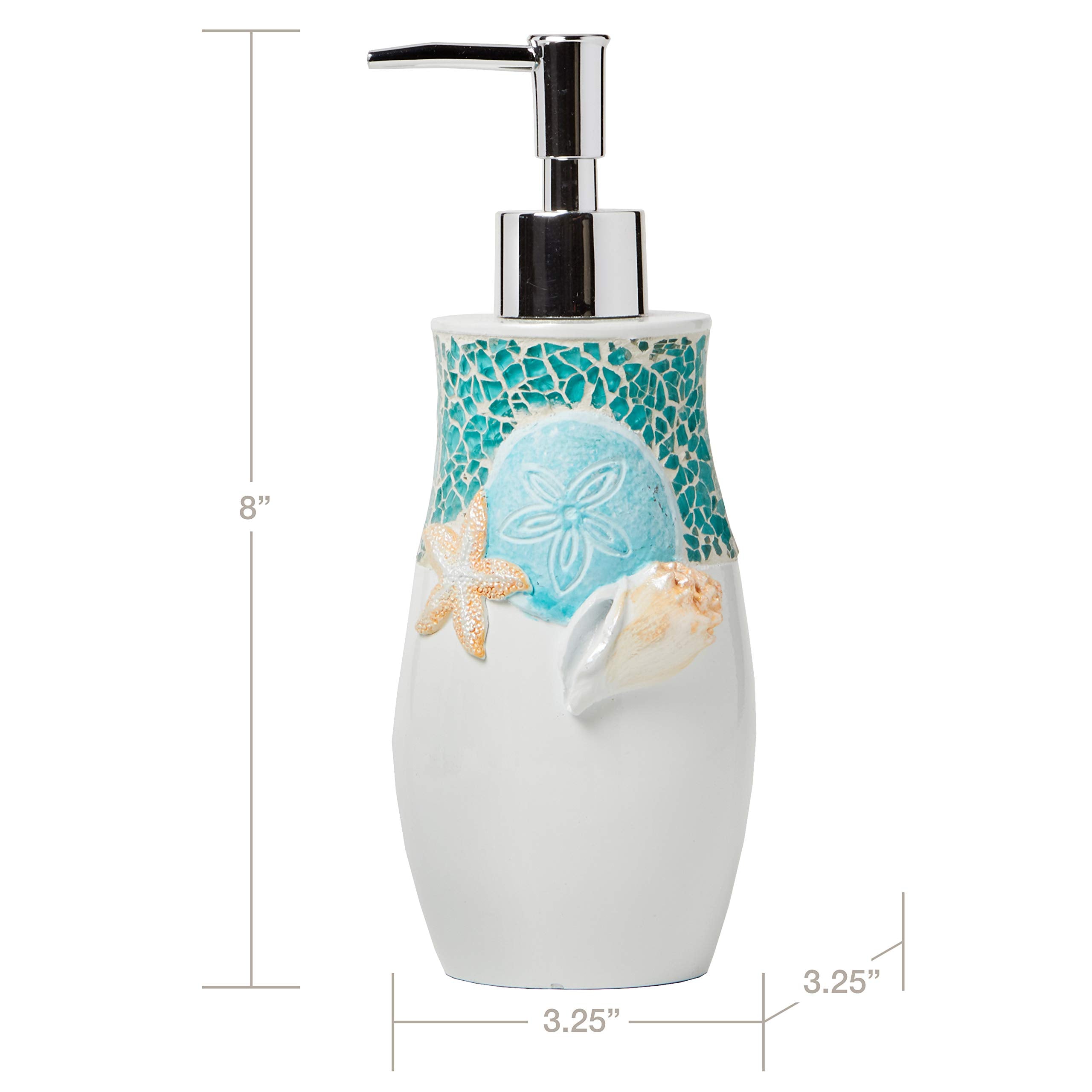 Skl Home By Saturday Knight Ltd South Seas Soap Dispenser Turquoise