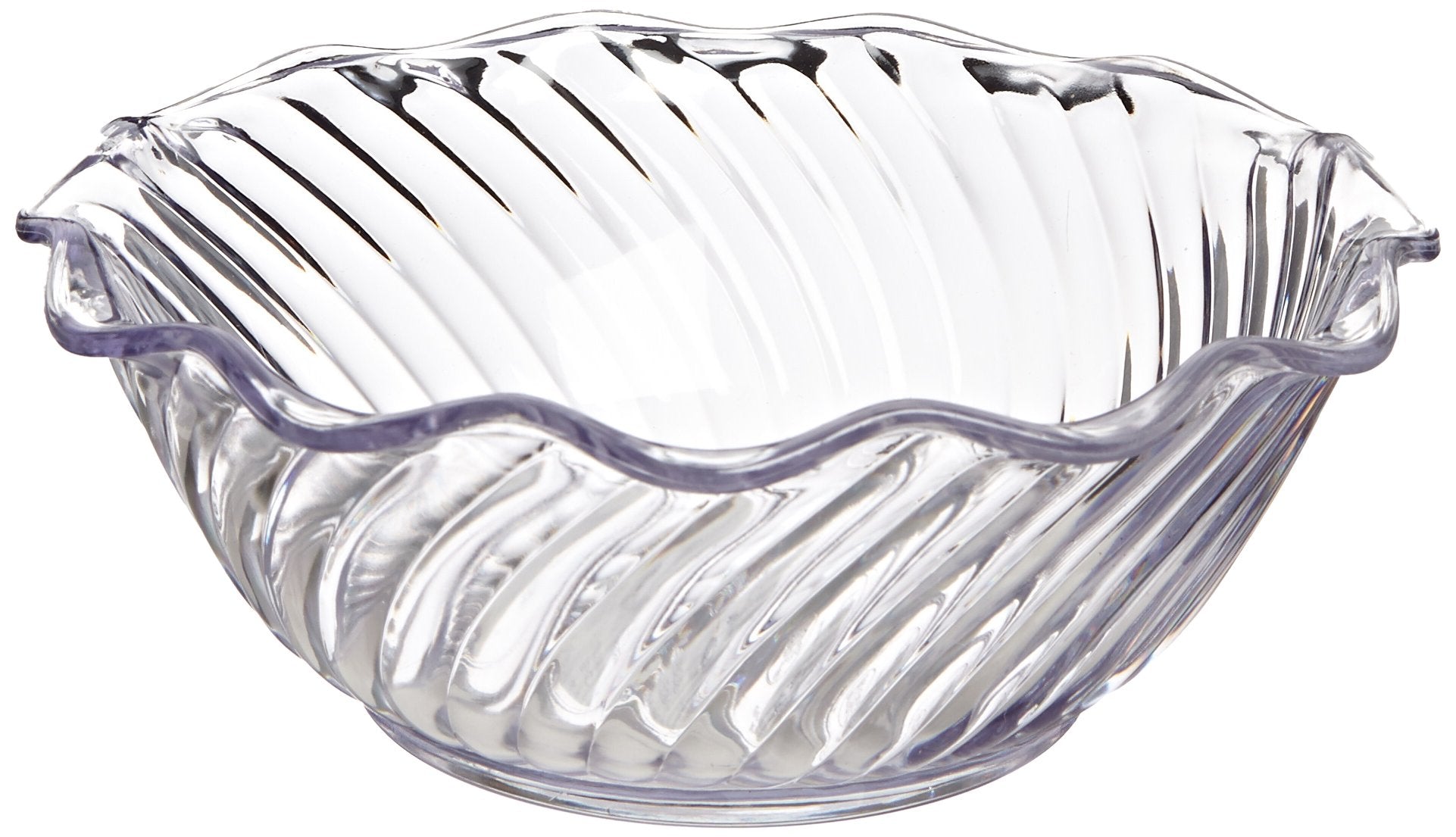 Carlisle Foodservice Products 453307 Plastic Dessert Bowls, 13 Oz, Clear (Pack Of 24)