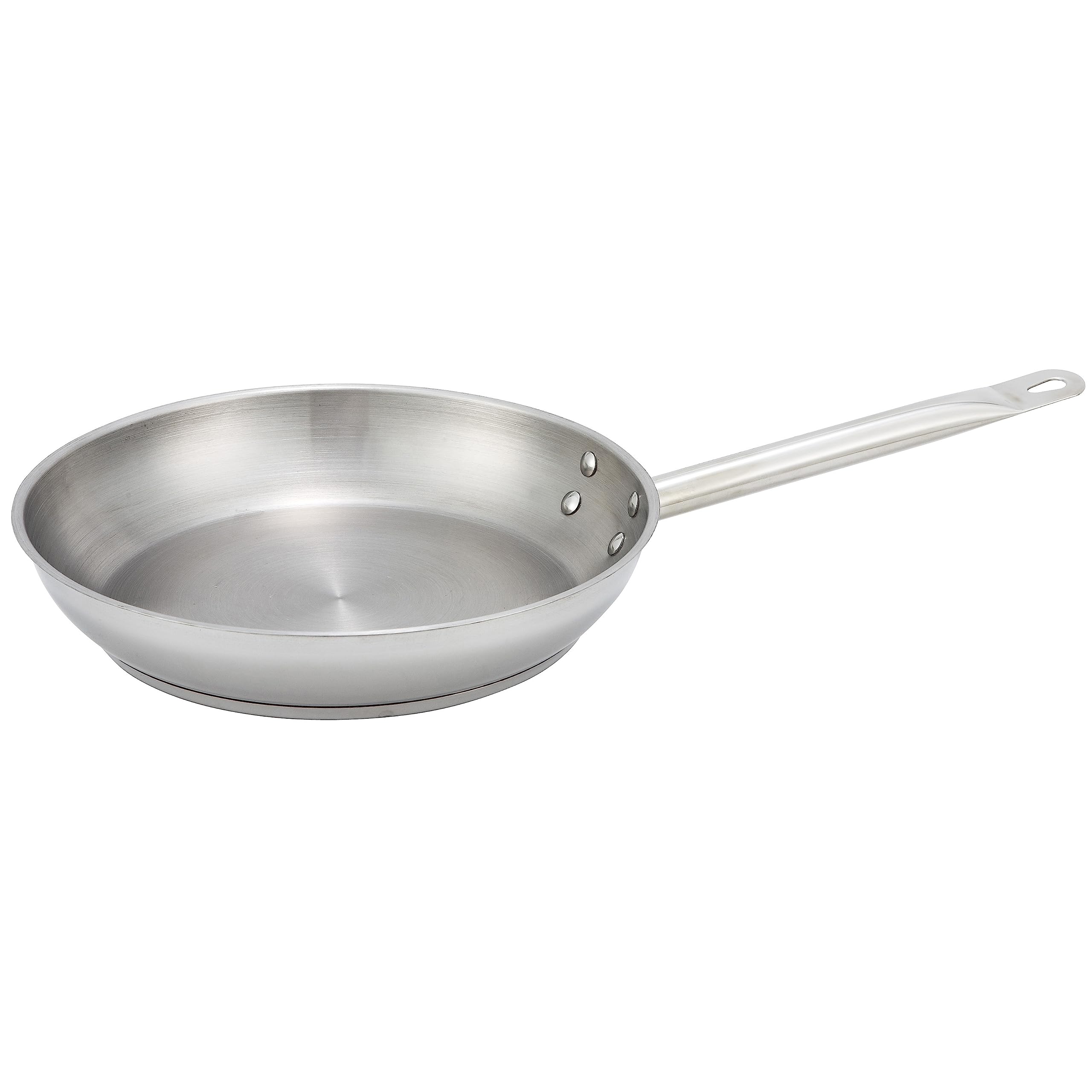 Winware SSFP11 FryPanSS, 11 Inch, Stainless Steel