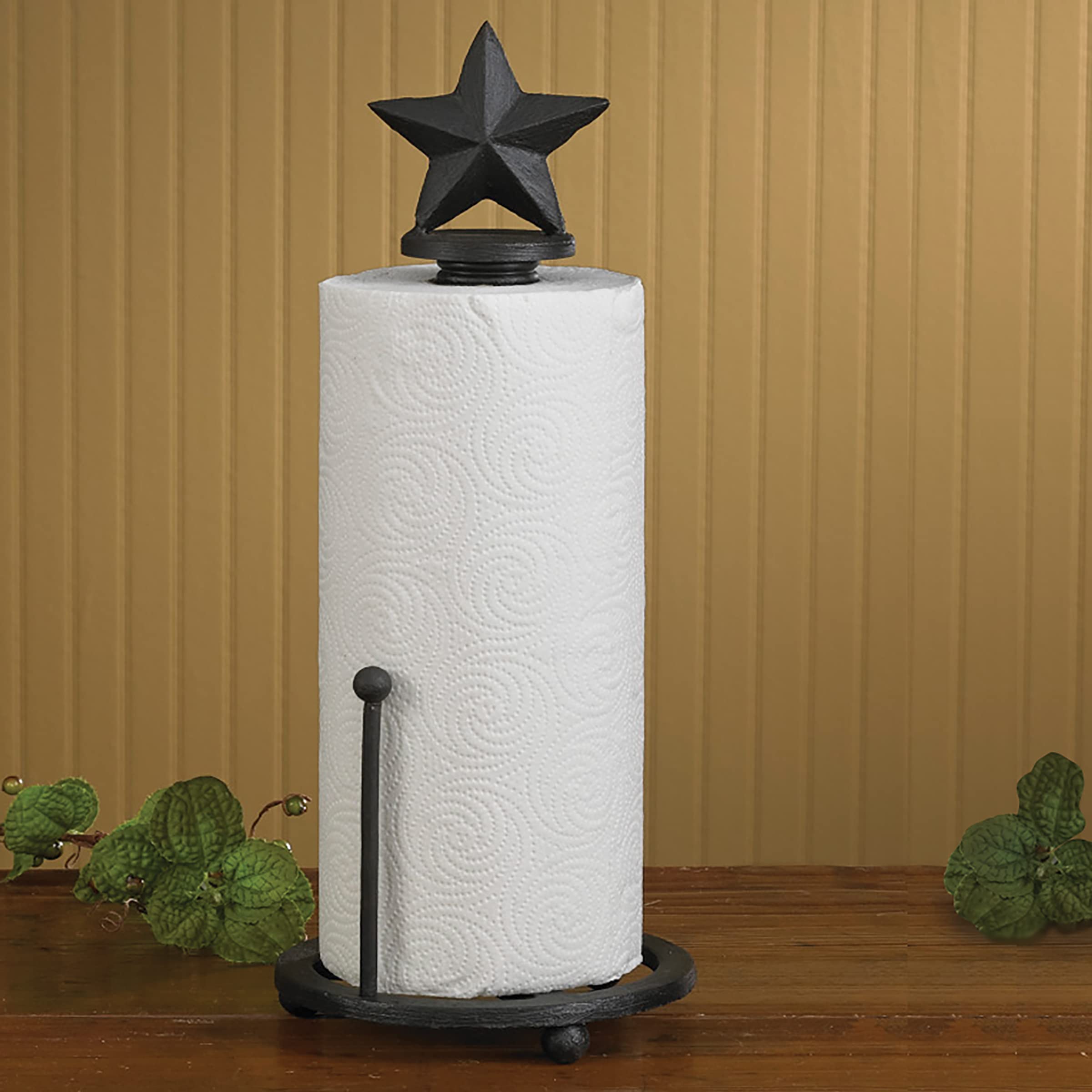 Park Designs Blackstone Paper Towel Holder - Iron, Multicolor, 16 x 6.25Dia, Model 21-171