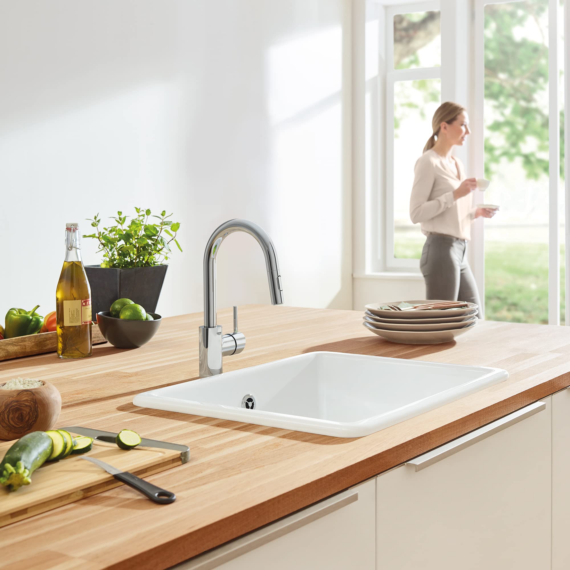 Grohe 31479001 Concetto Prep Kitchen Faucet Chrome
