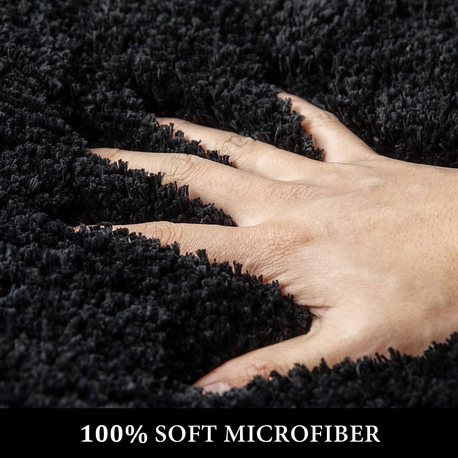 Miulee Grey Bathroom Runner Rug 24X60 Inches, Long Bath Mat For Bathroom Floor Bathtub Showers, Machine Washable Absorbent Micro