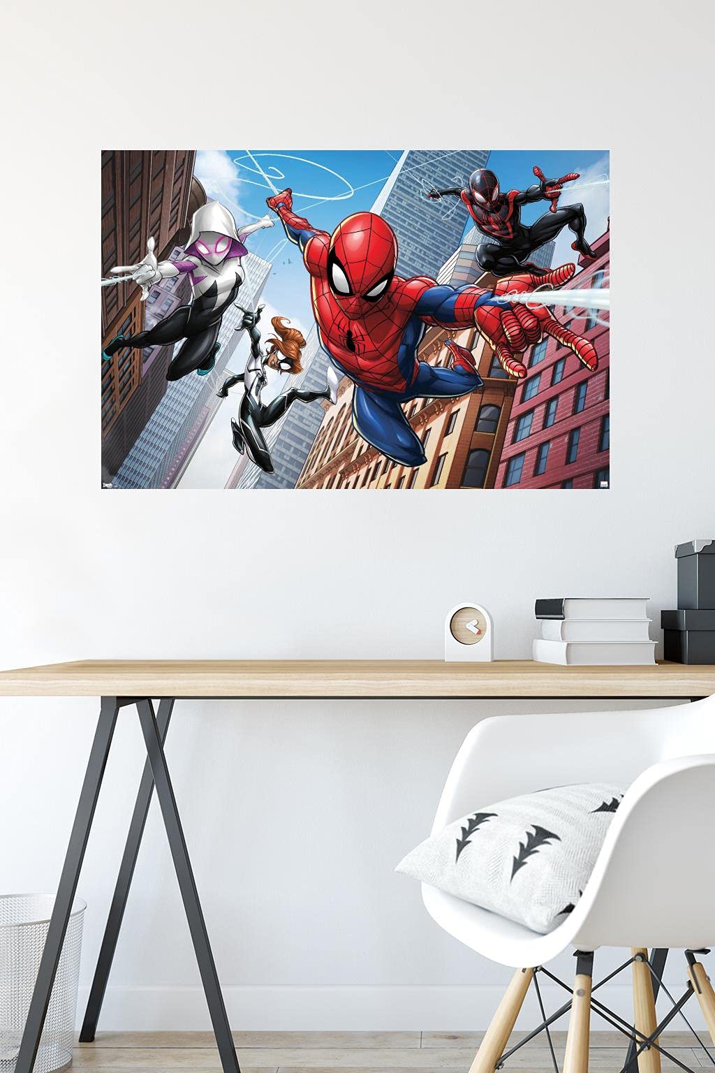 Trends International Marvel Comics - Spider-Man - Web Heroes Wall Poster, 22.375'' X 34'', Unframed Version