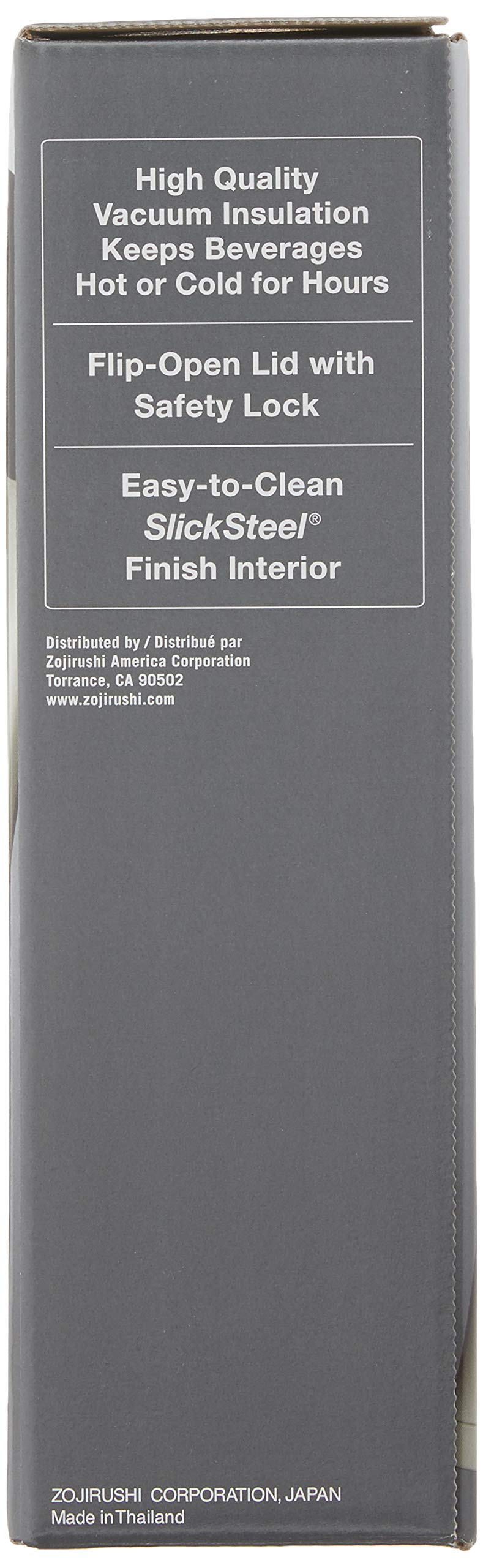 Zojirushi 0.36-Liter Stainless Steel Travel Mug, 12-Ounce, Silver