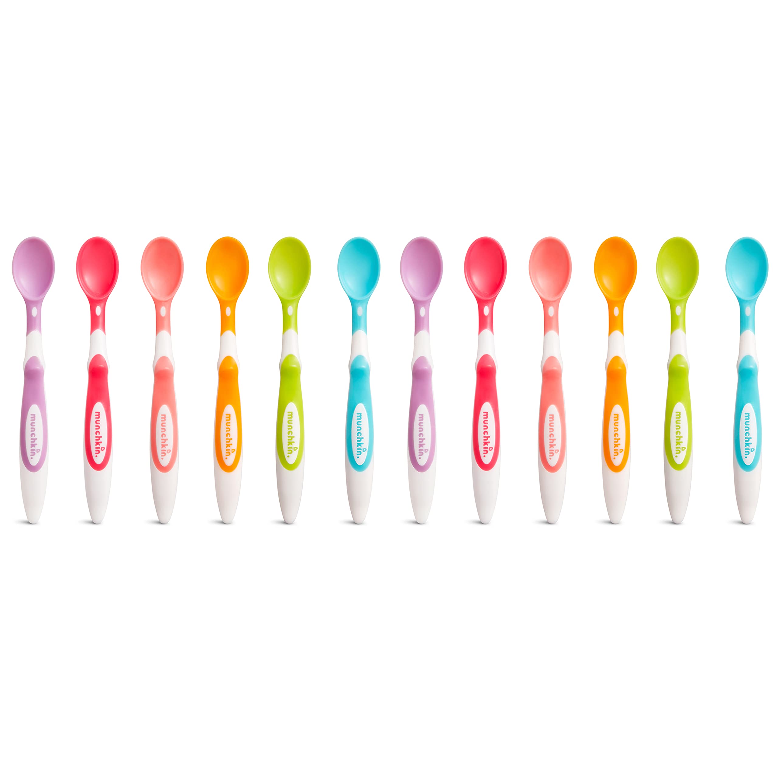 Munchkin Soft Tip Infant Spoons, 12 Count (Pack Of 1)