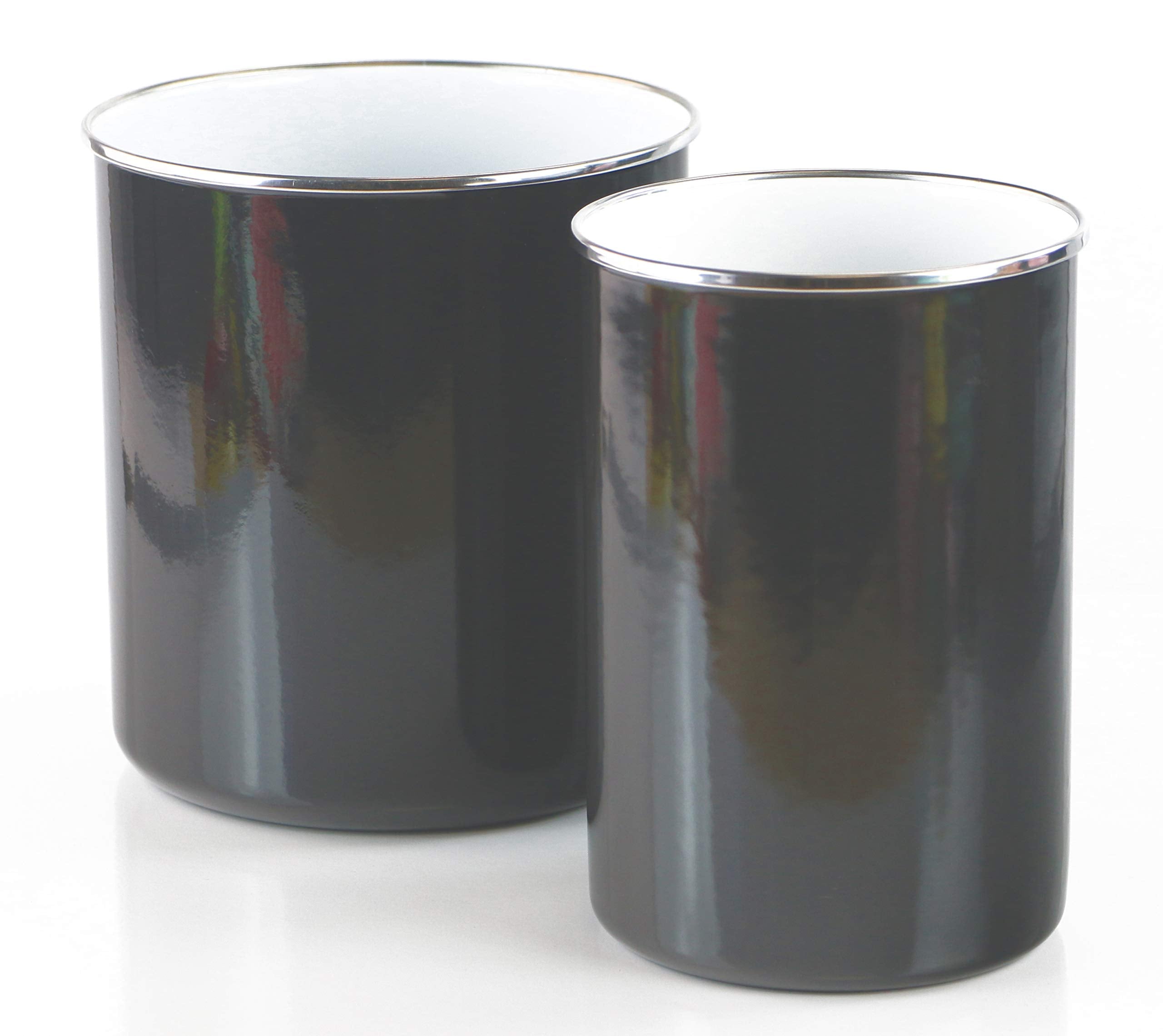 Reston Lloyd Utensil Holder Set, Set Of 2, Gray