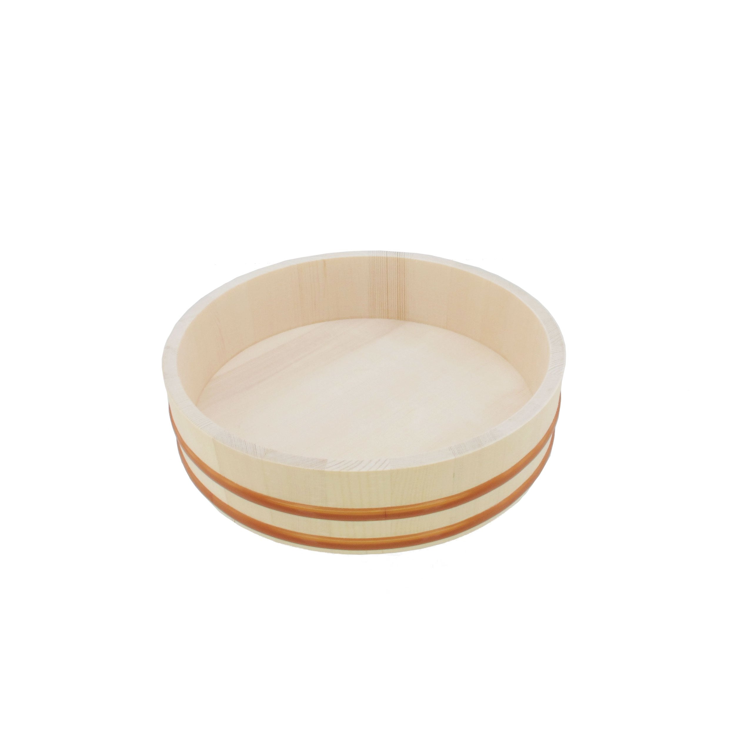 Bambooimportsmn 12'' Sushi Oke Tub (Hangiri) With 19Pc Sushi Making Accessory Pack