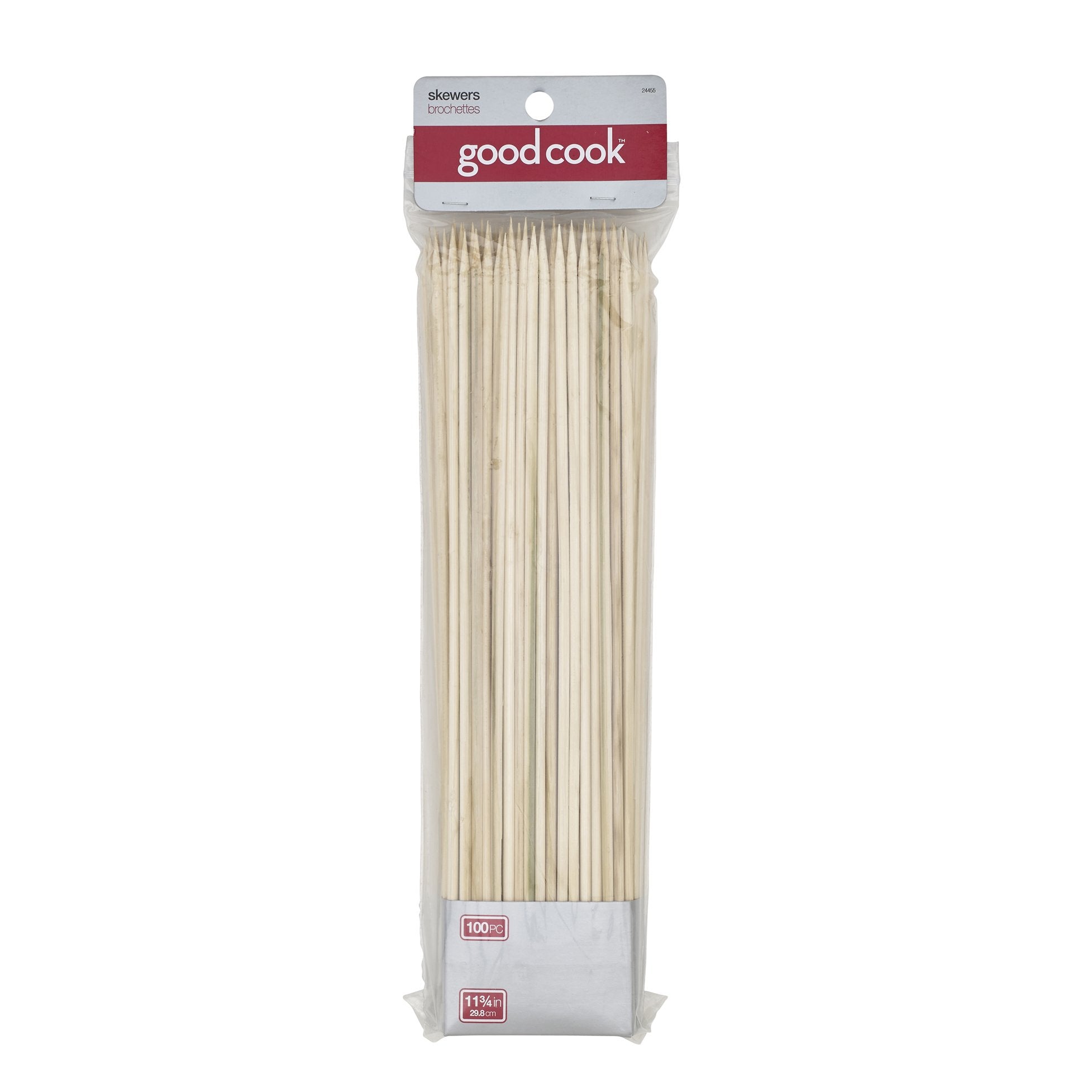 Good Cook 12-Inch Bamboo Skewers, 100 Count