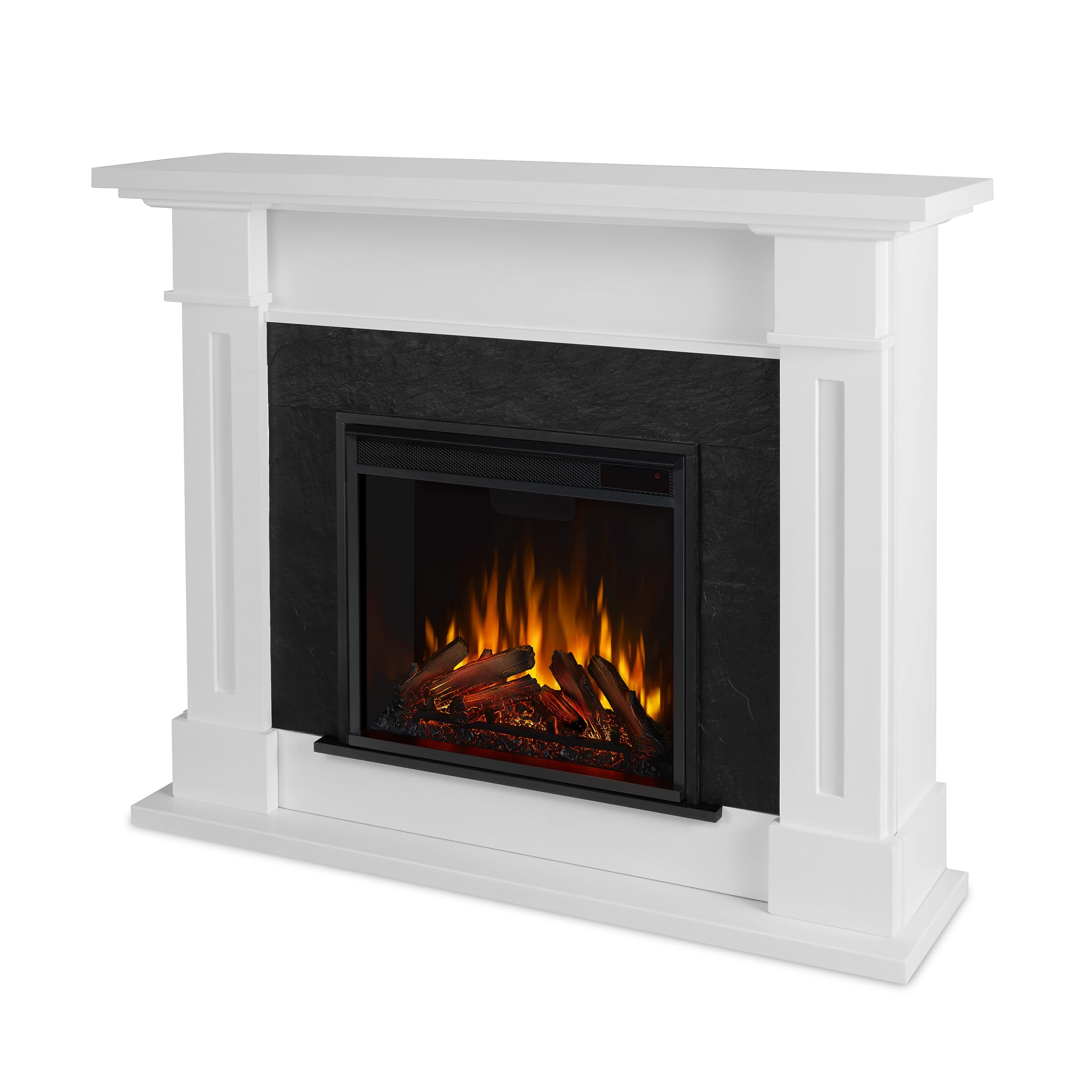 Real Flame Kipling 54 Electric Fireplace in White