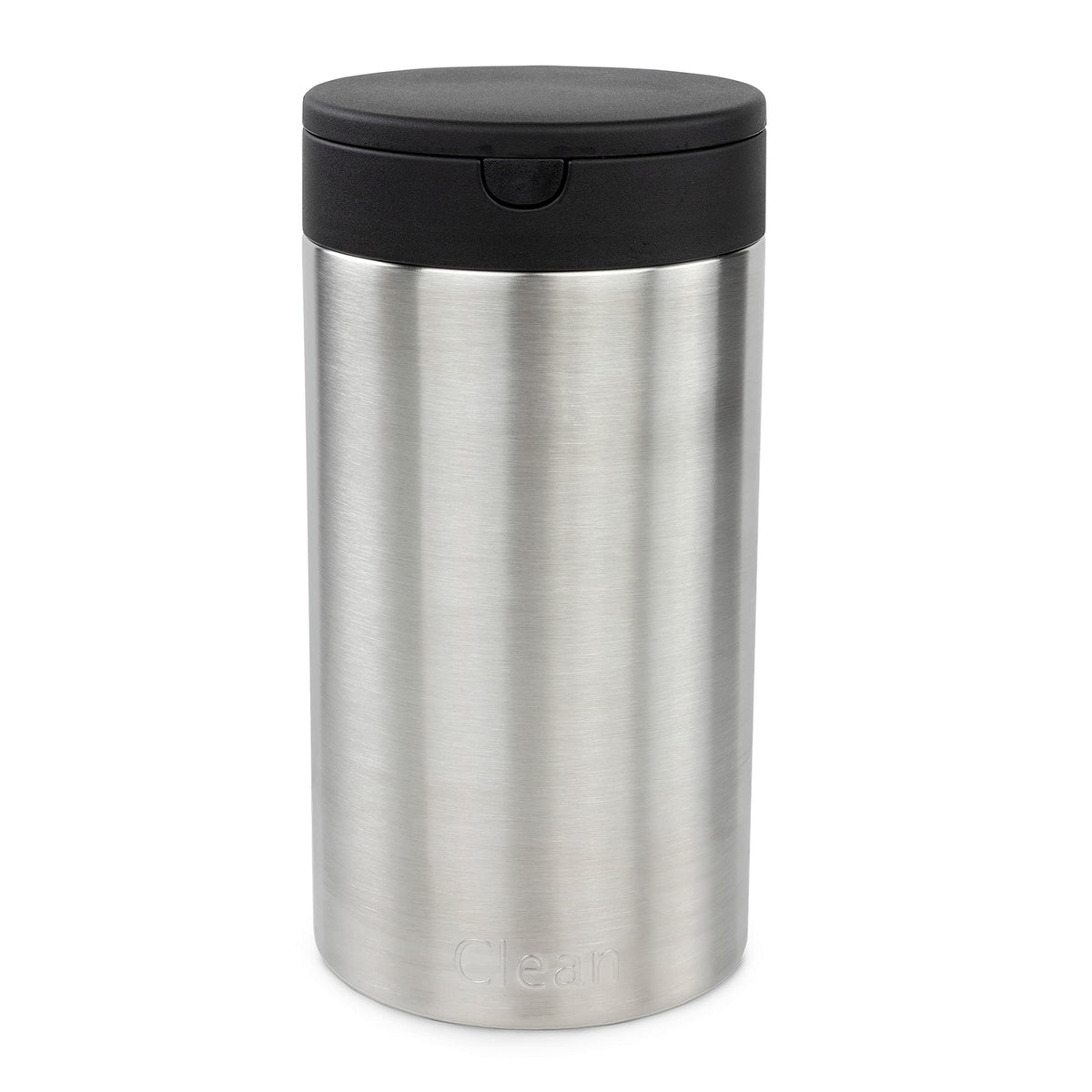 Spectrum Decorative Disinfecting Wipes Container (Satin Nickel) - Refillable Dispenser For Bathroom, Kitchen, Classroom, Counter