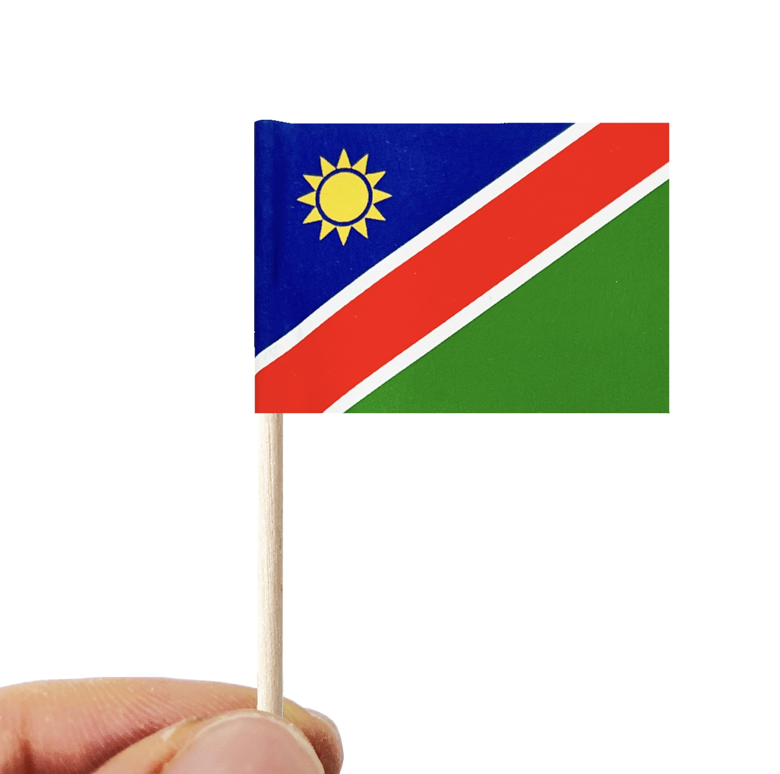 Stidsds Africa African 54 Countries Toothpick Flags Mini Small Country National Cupcake Toppers Stick Flag World International F