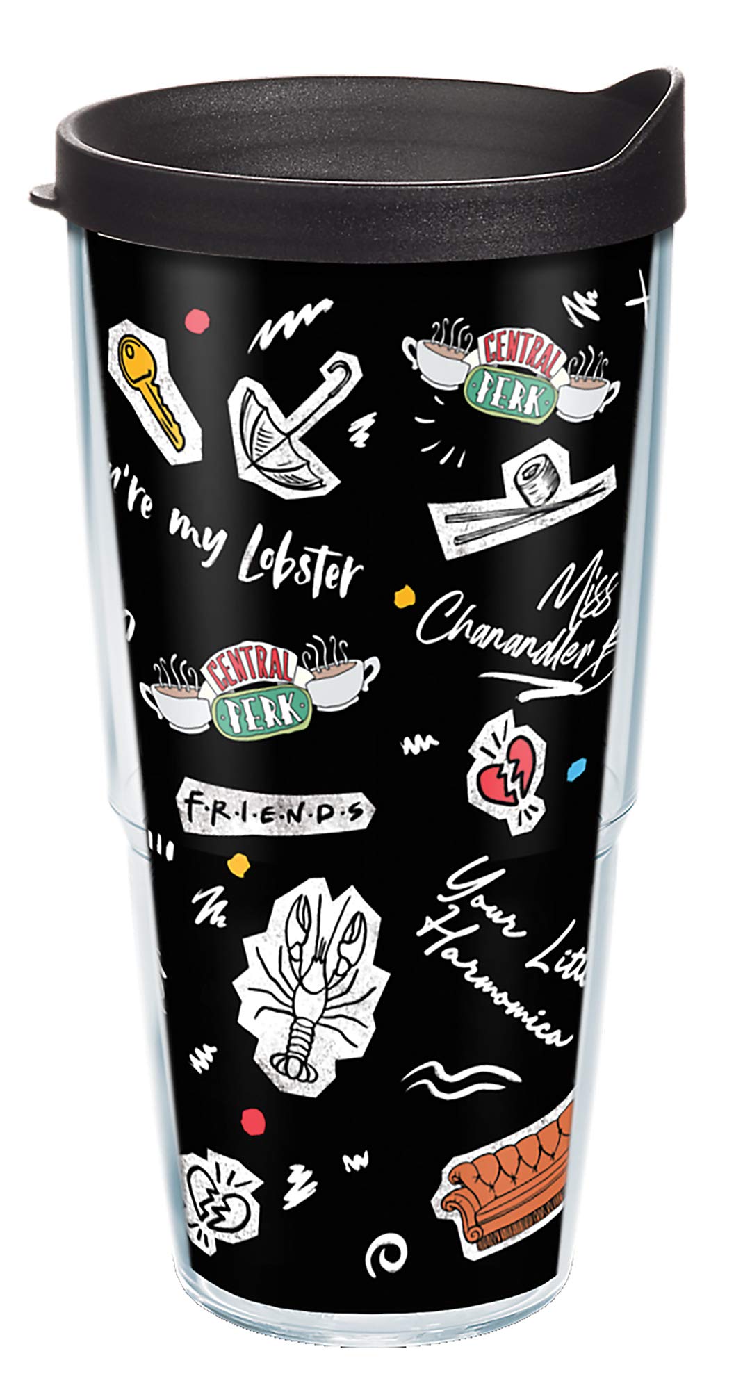 Tervis 24oz Tritan Tumbler | Warner Brothers  Friends Collage