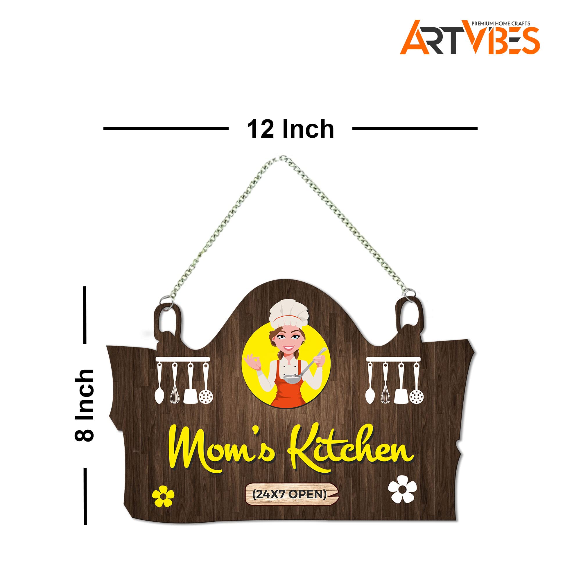 Artvibes Kitchen Hanging For Home Decor | Gifts | Wall Art For Living Room | Decoration Hanging Items | Kitchen Decor | Quotes I