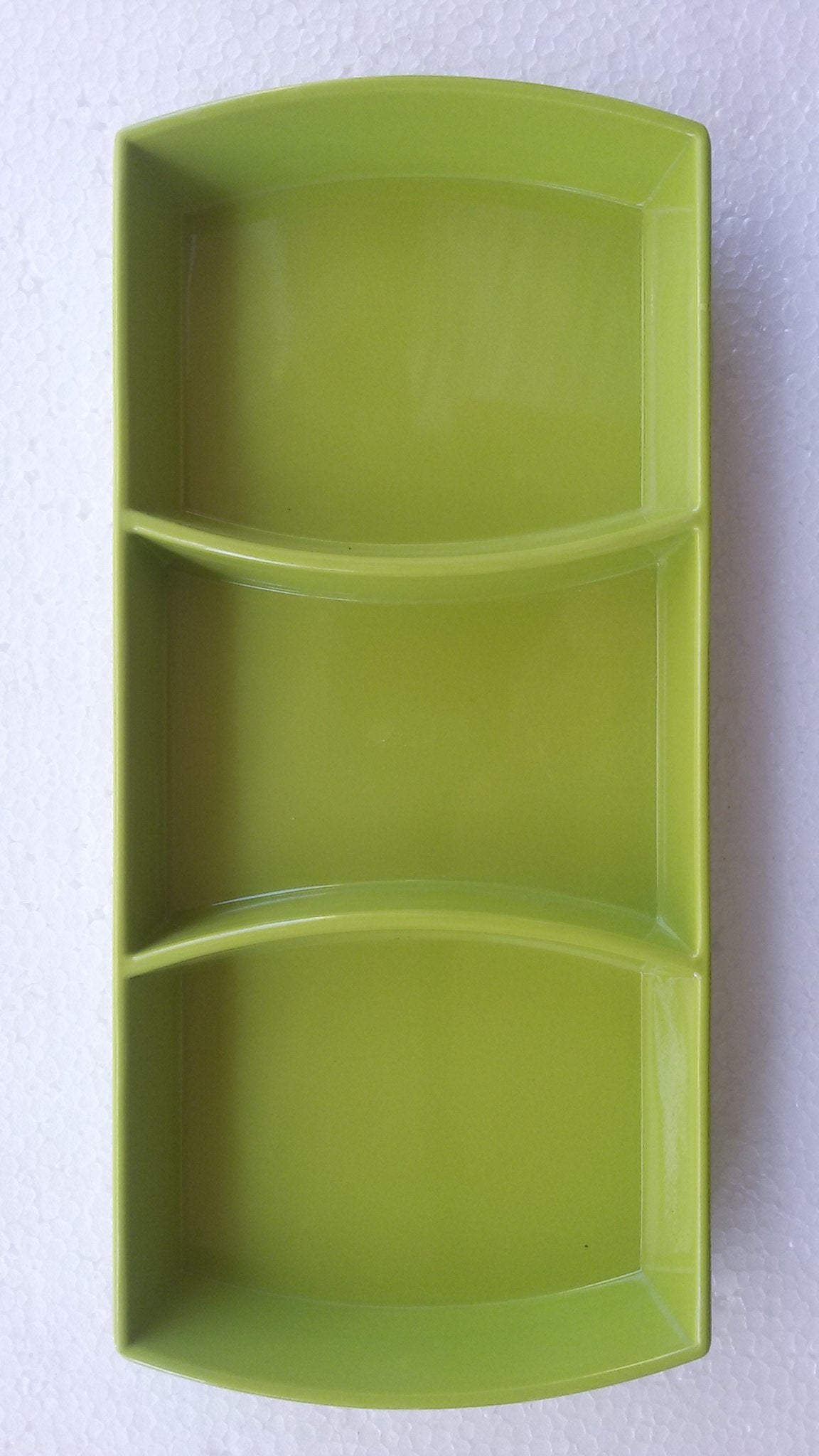 Masoom Nx Triple Partition Melamine MultiPurpose Organizer/Serving Tray | Ideal For Organizing Jewellery, Stationery, Fashion A