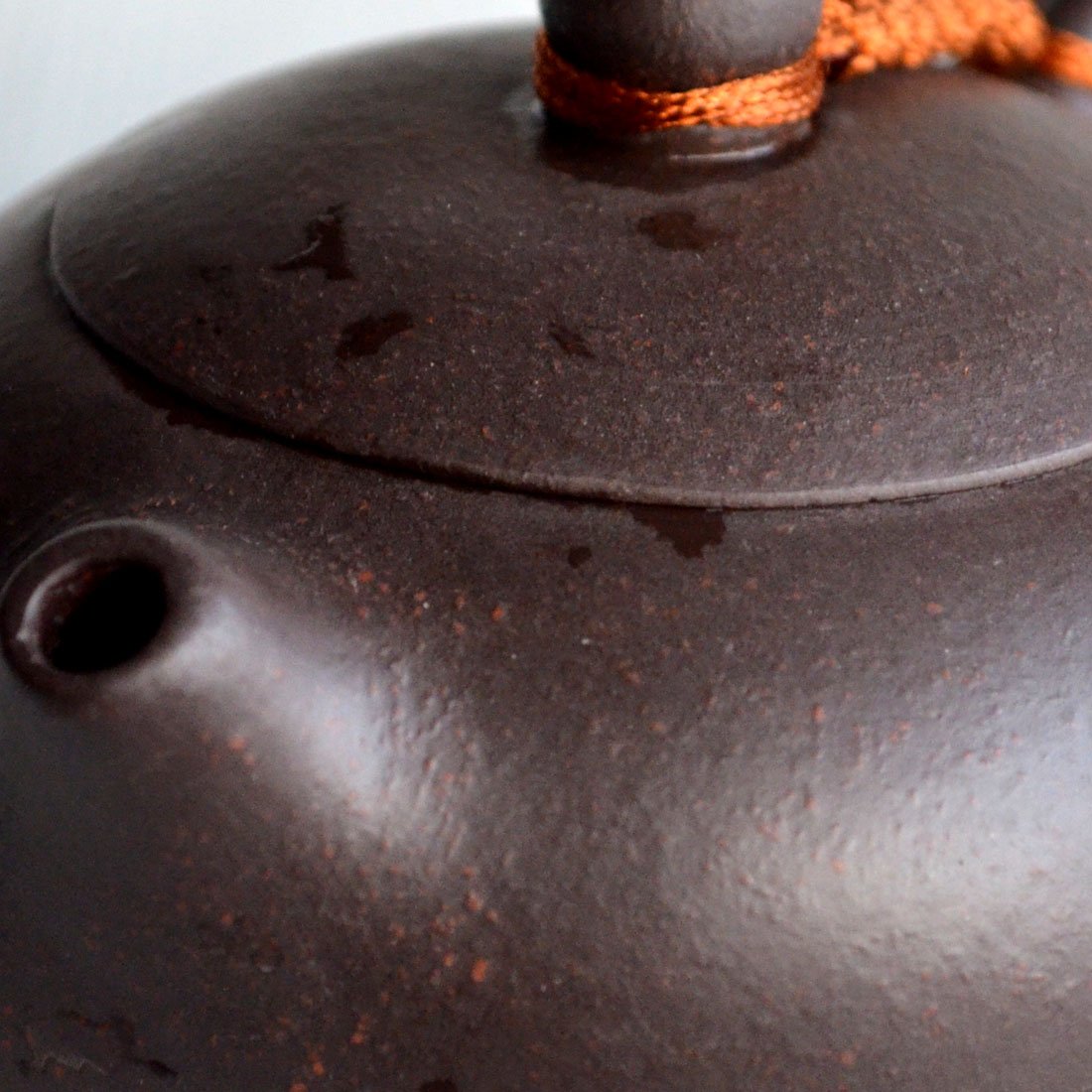 Teapot Chinese Gongfu Tea Clay Genuine Black Sand Heijingang Tea Xishi Pots (6.8Oz/200Cc)