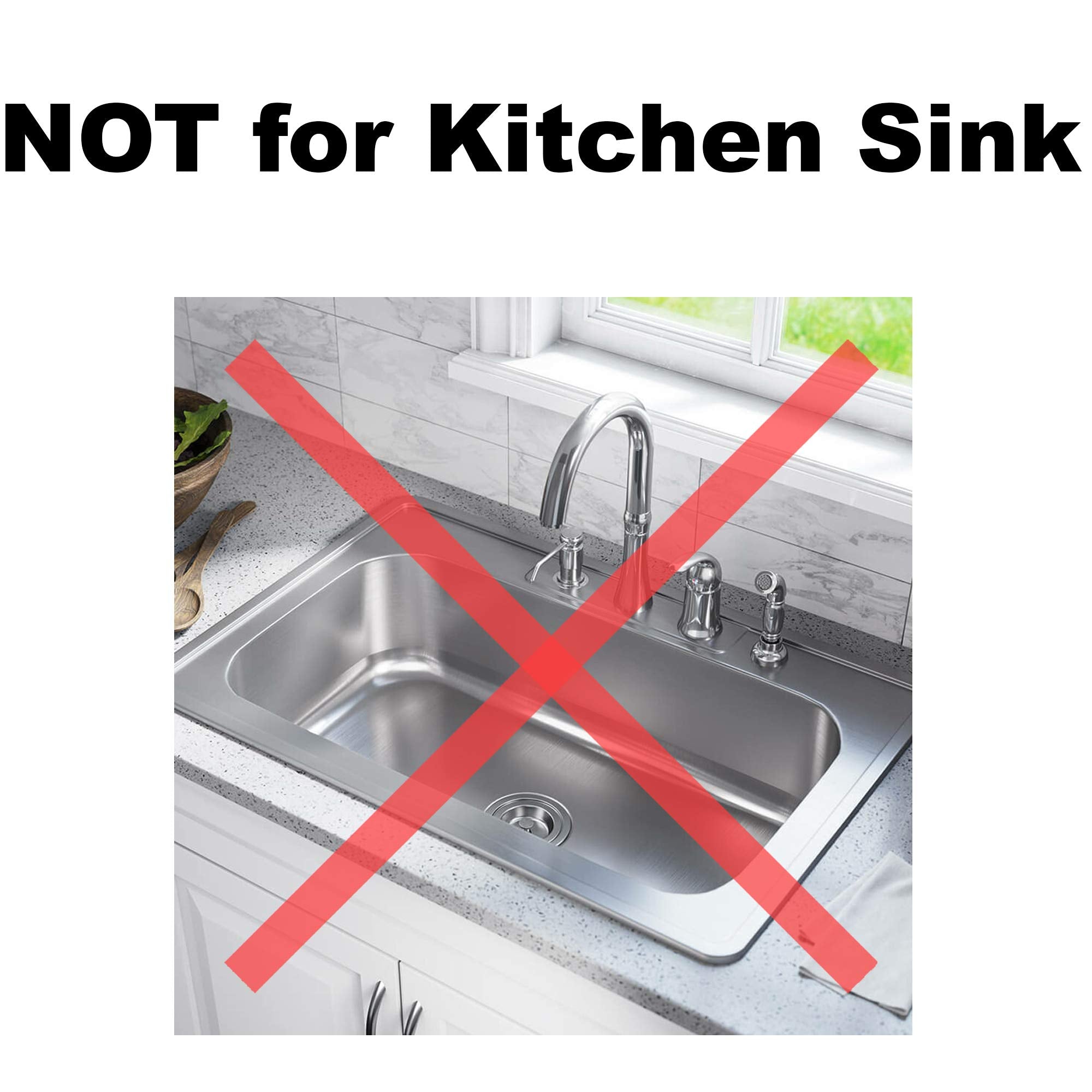 6 Pack - 2.125'' Top / 1'' Basket- Mesh Sink Drain Strainer Hair Catcher For Bathroom Sink, Utility, Slop, Laundry, Rv And Lavat