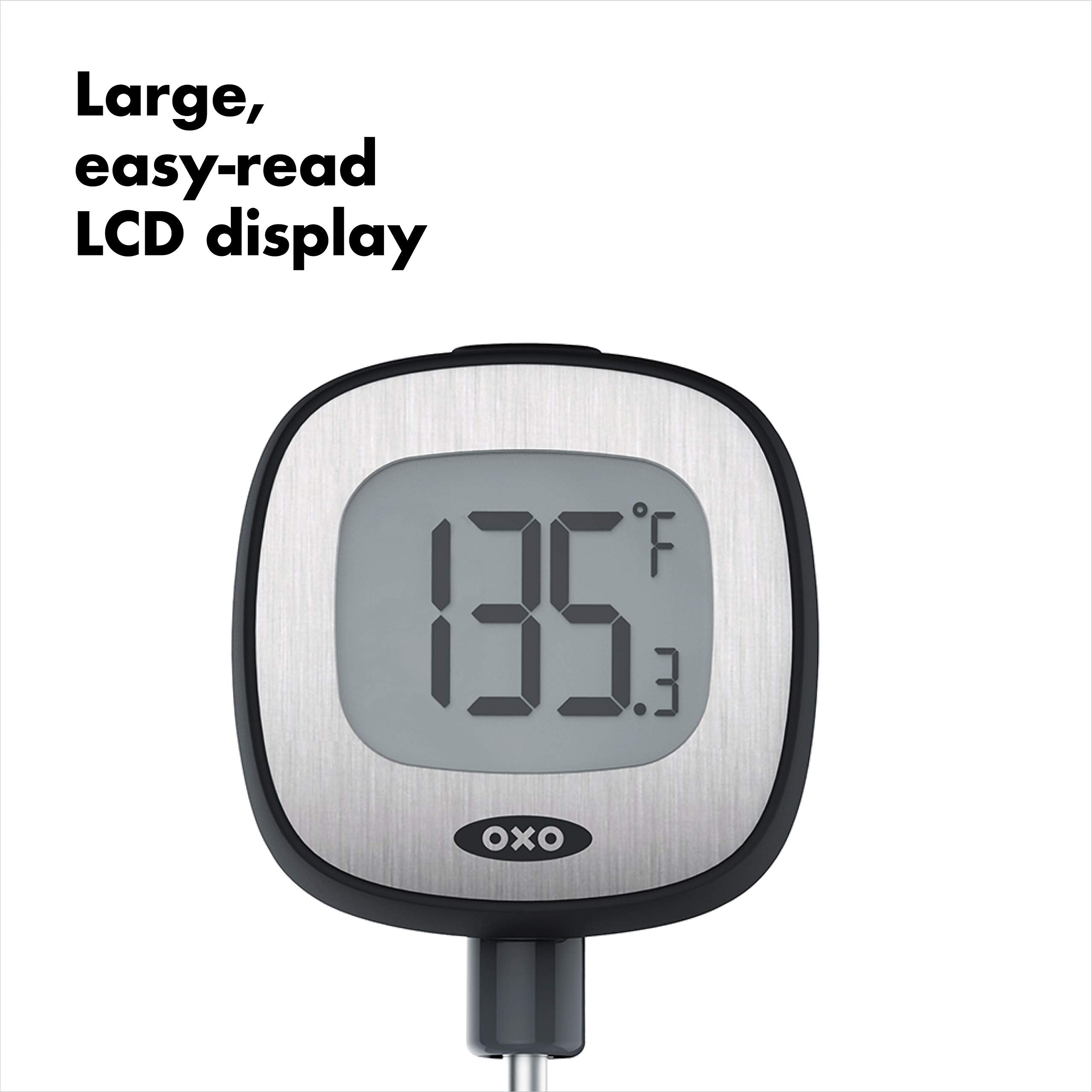 Oxo Good Grips Chefs Precision Digital Instant Read Thermometer, Black