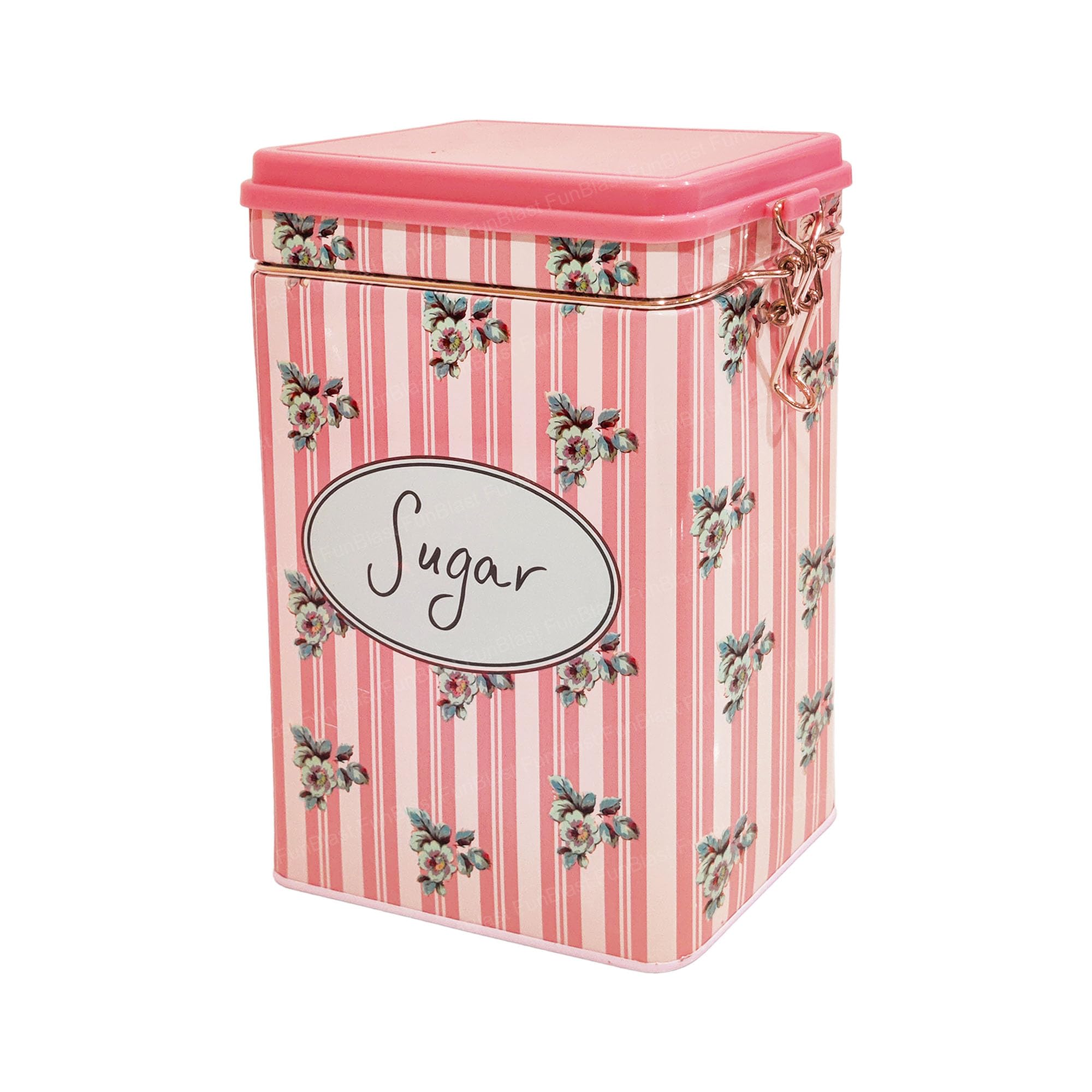 Funblast Tea, Sugar Storage Boxes - Multipurpose Tin Storage Organizer For Home And Kitchen Accessories, Jar Set For Home & Kitc