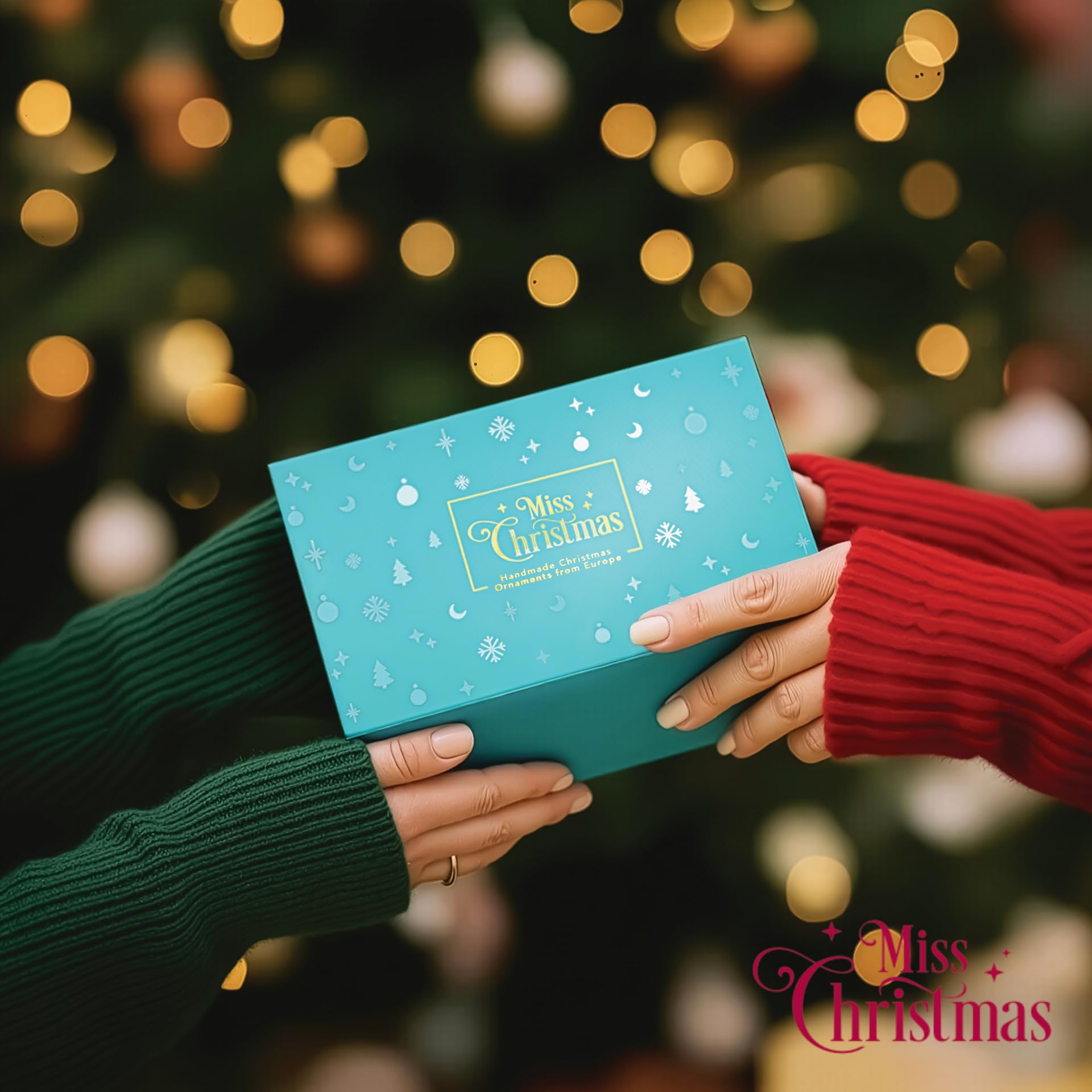 Miss Christmas 2025 Collection Fancy Snowman Blown Glass Christmas Tree Ornament (Merry Mister Frosty)