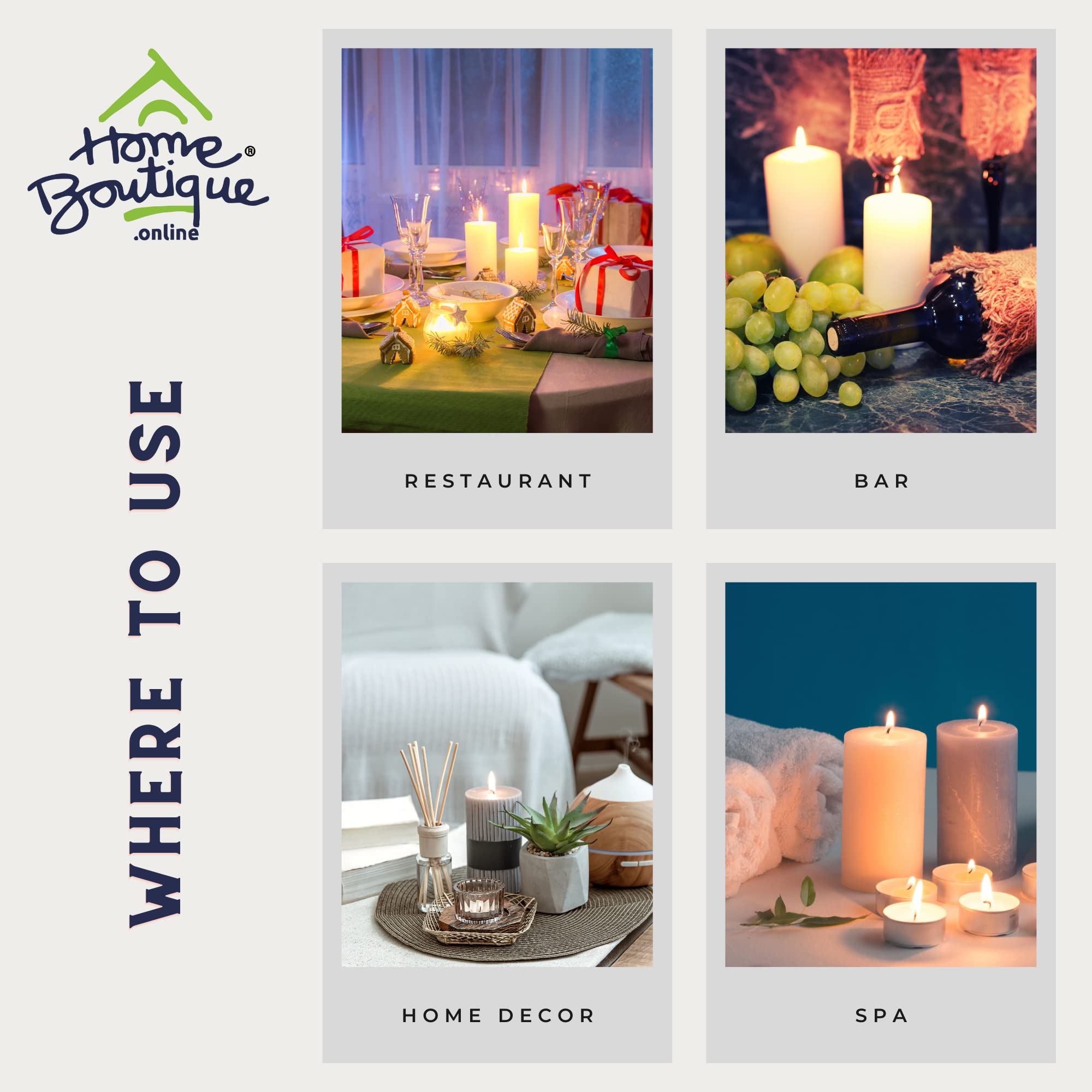 HOME BOUTIQUE Orange Slush Wax Blend Aroma Candle for Restaurant Bar and Home Decorative Candle with Burning time Upto 25 Hours