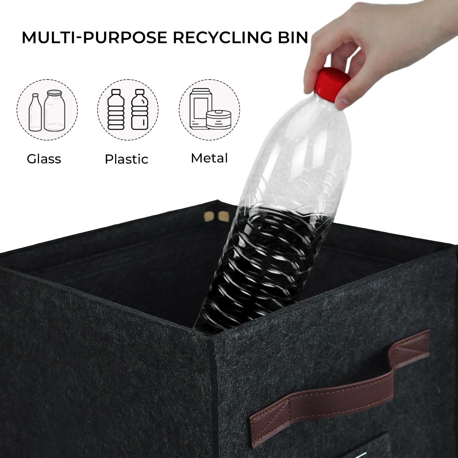 Rolheit Recycle Bins For Kitchen Recycling Bin For Kitchen-Kitchen Recycling Bin Indoor Recycling Bins For Kitchen Recycling Bin