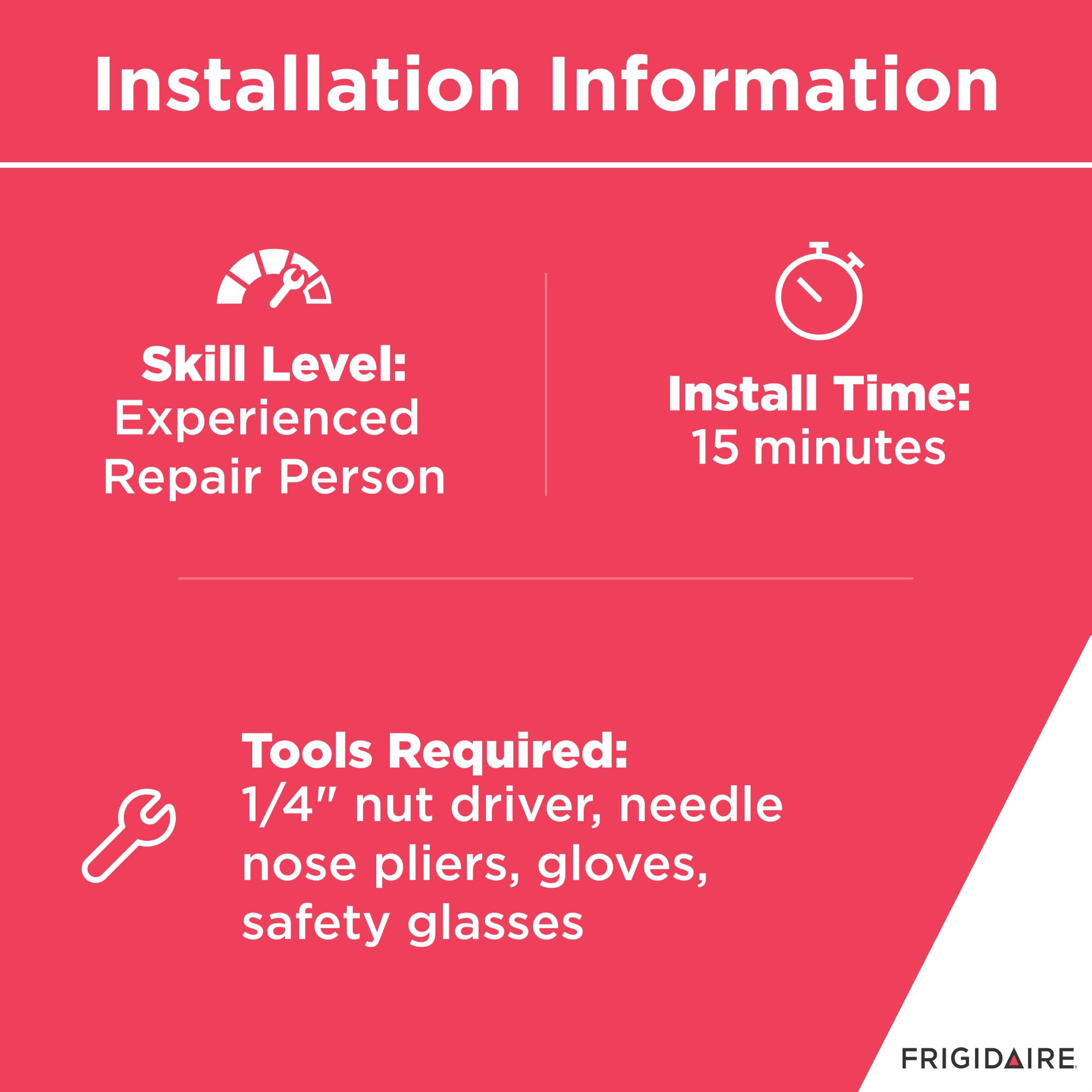 Frigidaire 241941005 Start Device