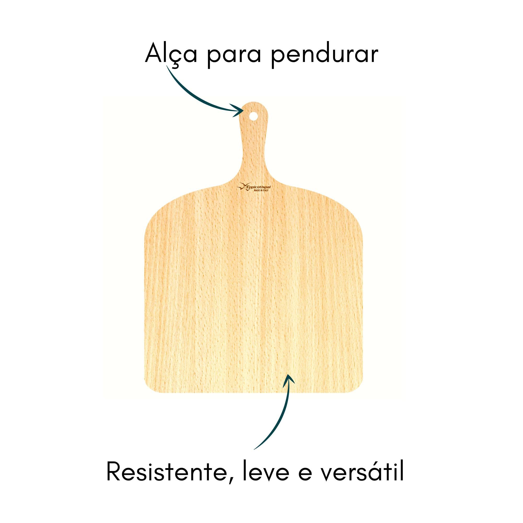 Eppicotispai Birchwood Pizza Peel, 14.75 By 19.70'', Cream