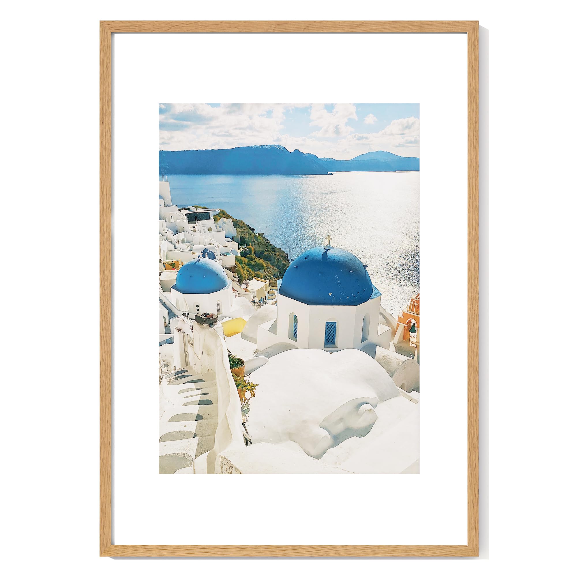 Axeman A1 Picture Frame, Solid Oak Wood Picture frame, Natural Oak 1 PC