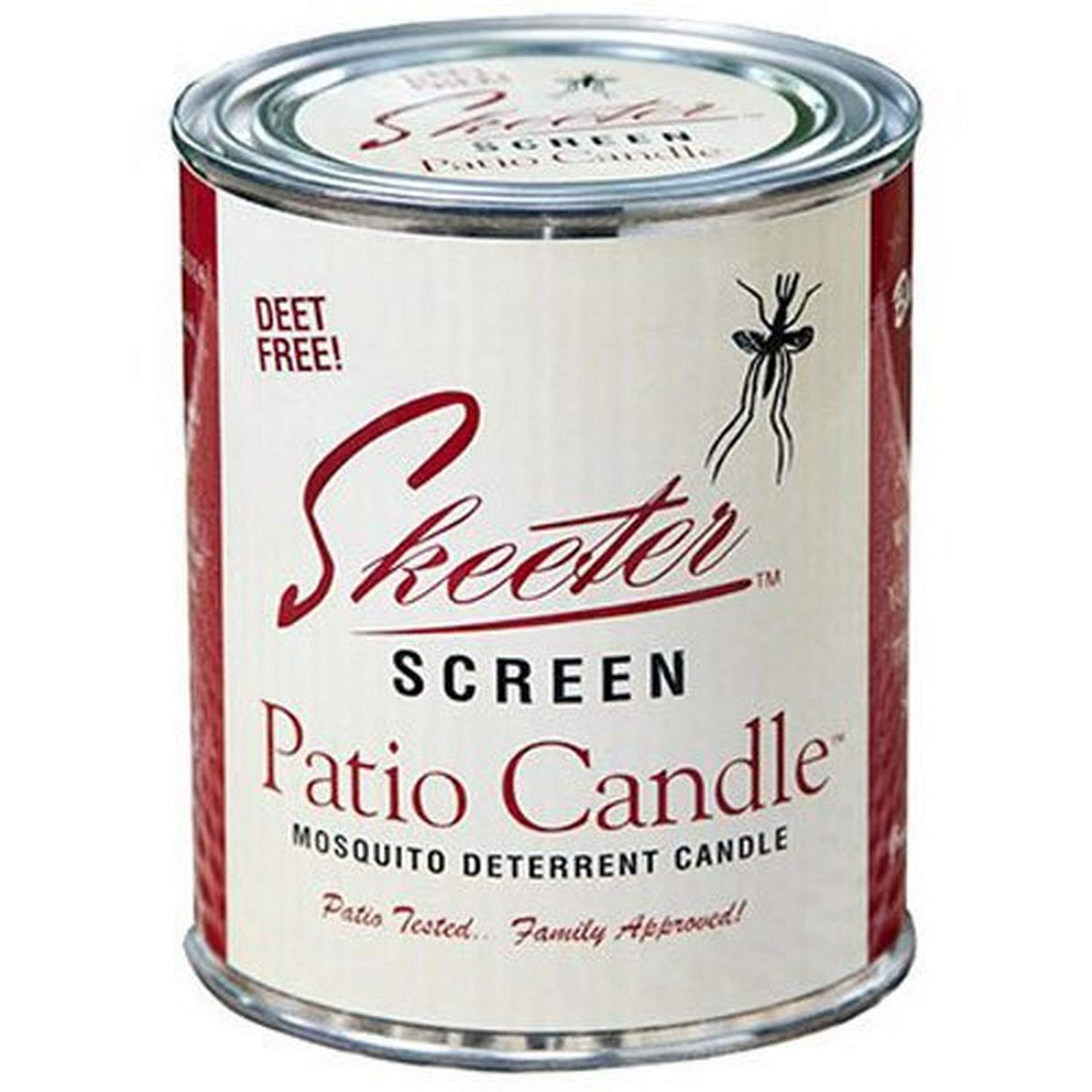 Skeeter Screen 90400 80-Hour Burn Time Patio Candle, 1, Standard