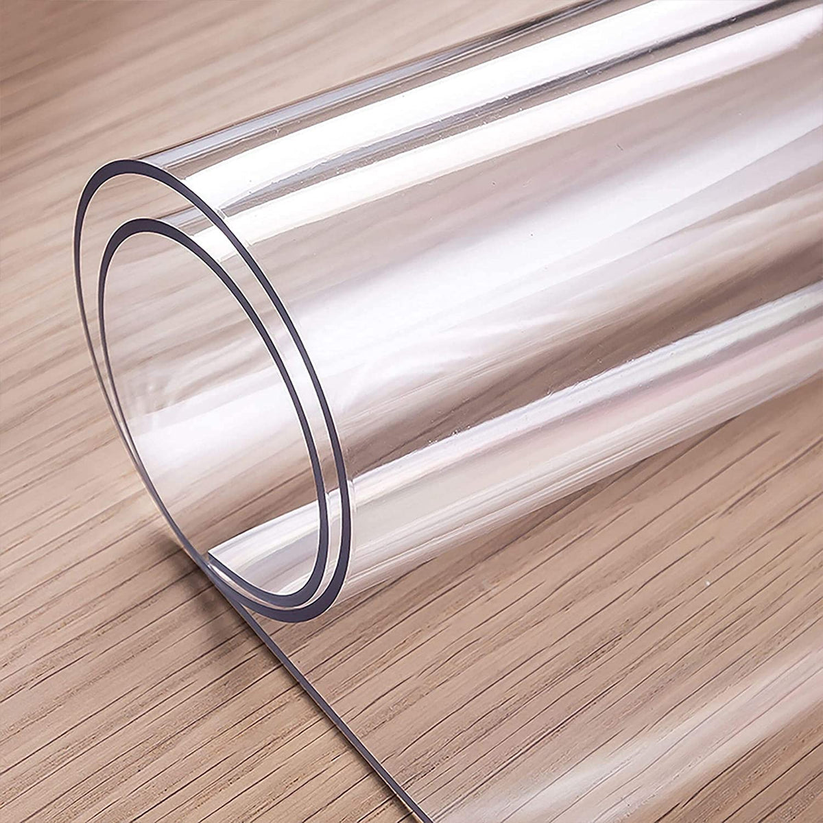 Ostepdecor Clear Table Protector, 42 X 20 Inch Desk Protector Clear, 1.5Mm Thick Plastic Clear Desk Pad, Desk Mats On Top Of Des