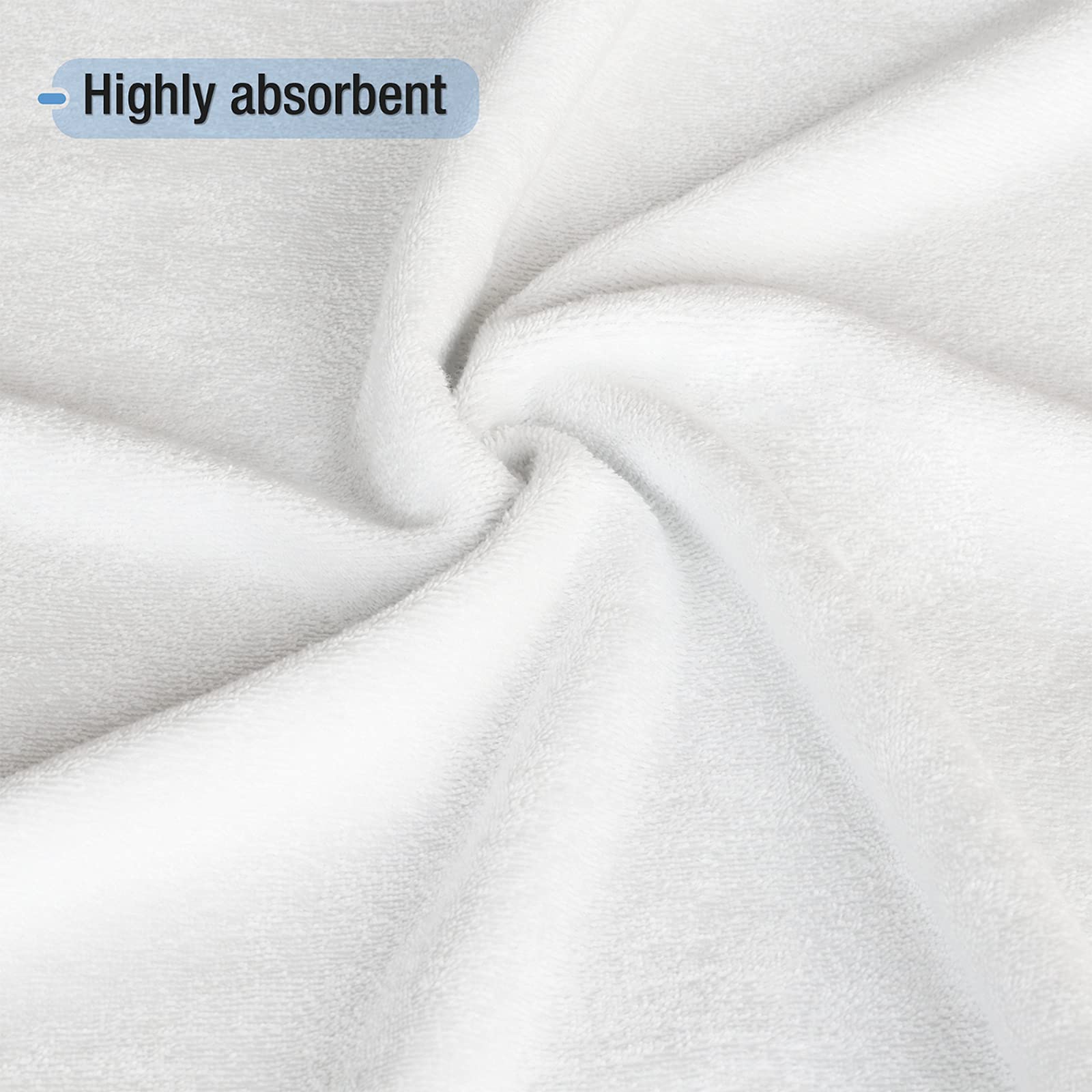 Bardic Gold Marbling Hand Towel - Soft, Absorbent, Quick Dry, 15 X 30Inch, Polyester & Cotton, Bathroom, Kitchen, Beach, Spa, Gy