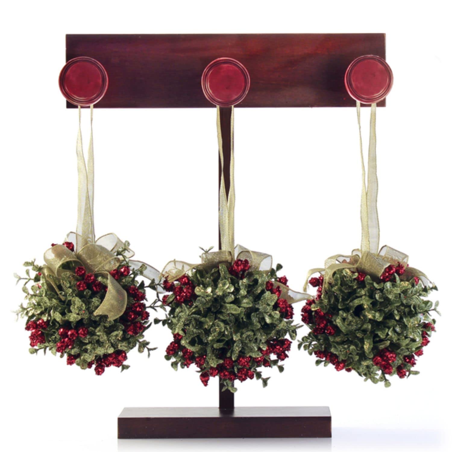 Ganz Mistletoe Door Kiss Ball (KK16)