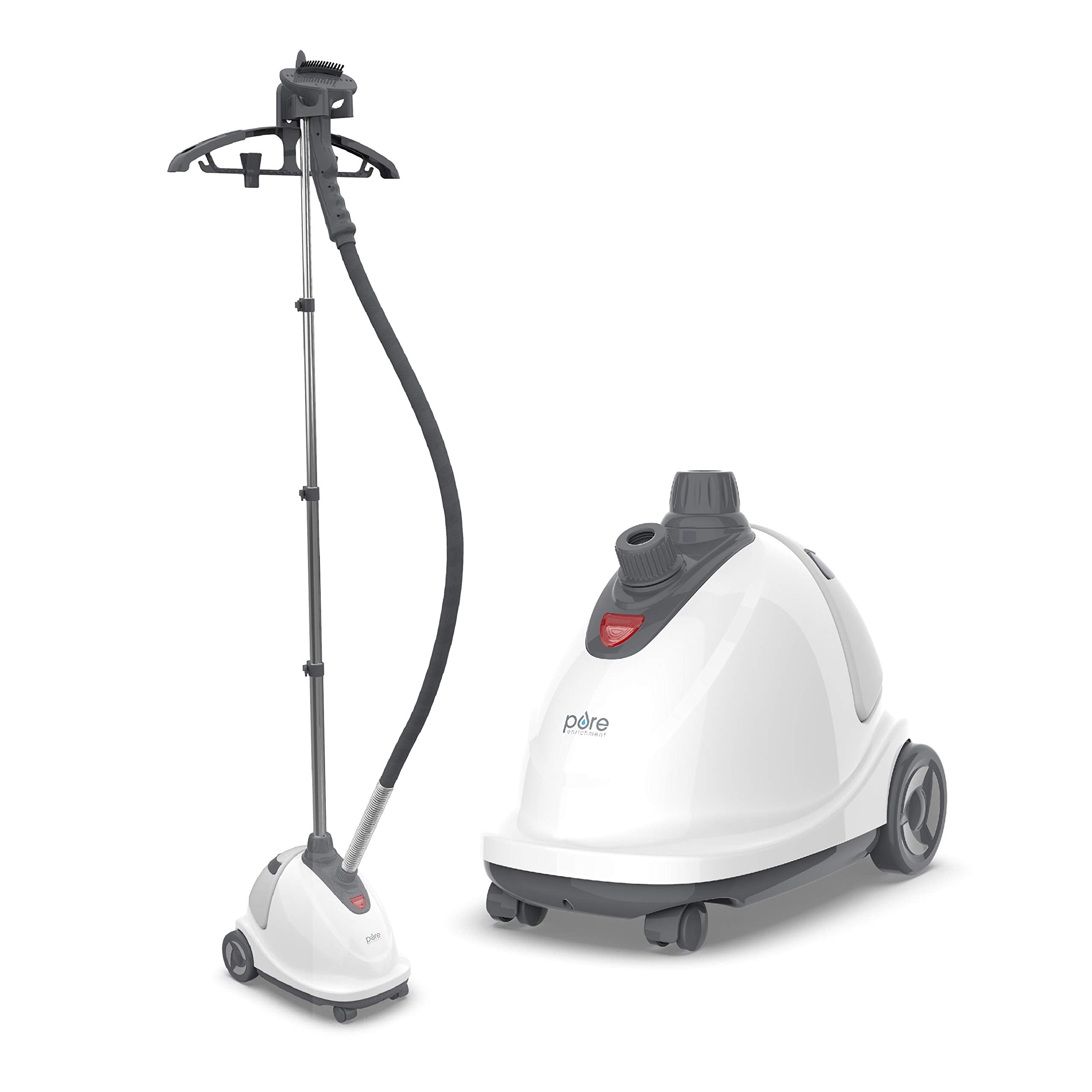 Pure Enrichment    Puresteam    Xl Standing Steamer With Garment Hanger - Heats In 45 Seconds With 0.5-Gallon Water Tank For 1 H