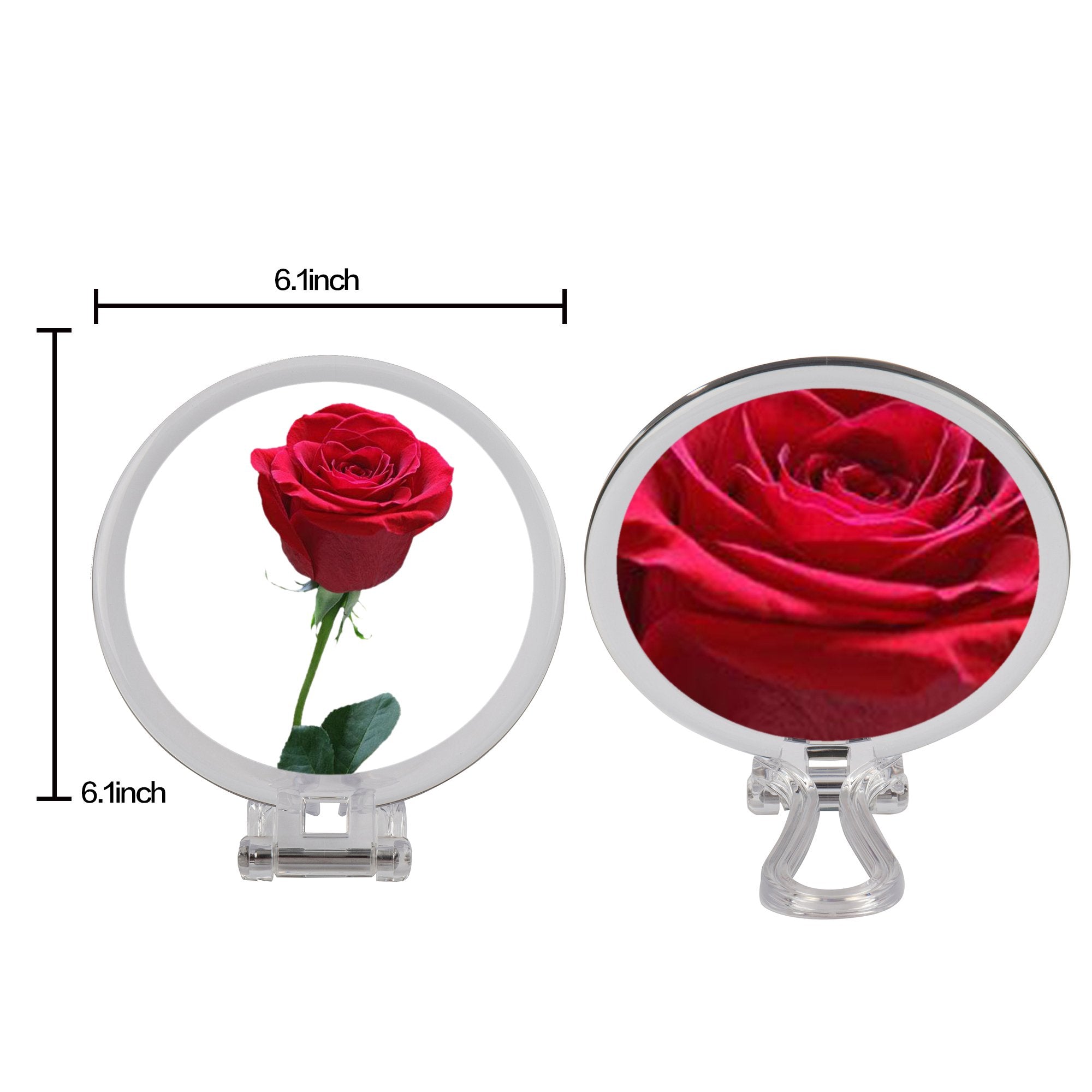 Miss Sweet Makeup Mirror Table Mirror With 5X Magnification & True Image (5X/1X Table Mirror)