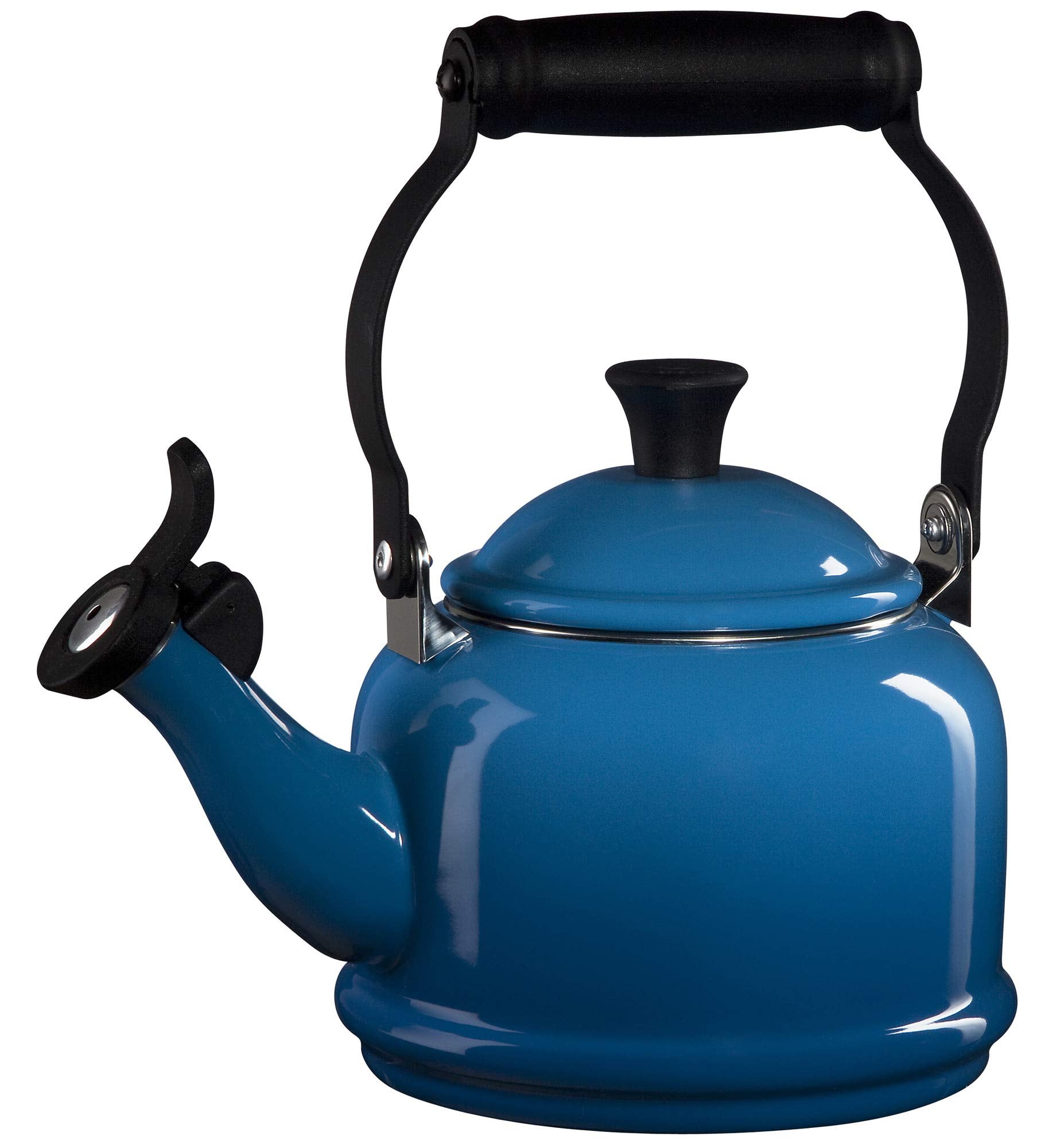 Le Creuset Enamel On Steel Demi Tea Kettle, 1.25 Qt., Marseille