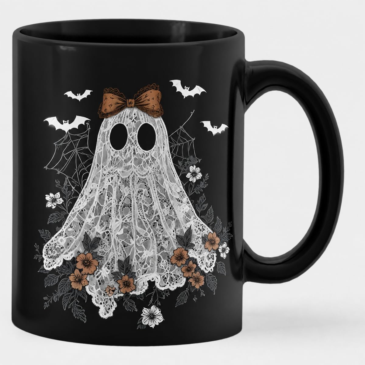 kunlisa Gothic Halloween Ghost Mug Cup 11oz