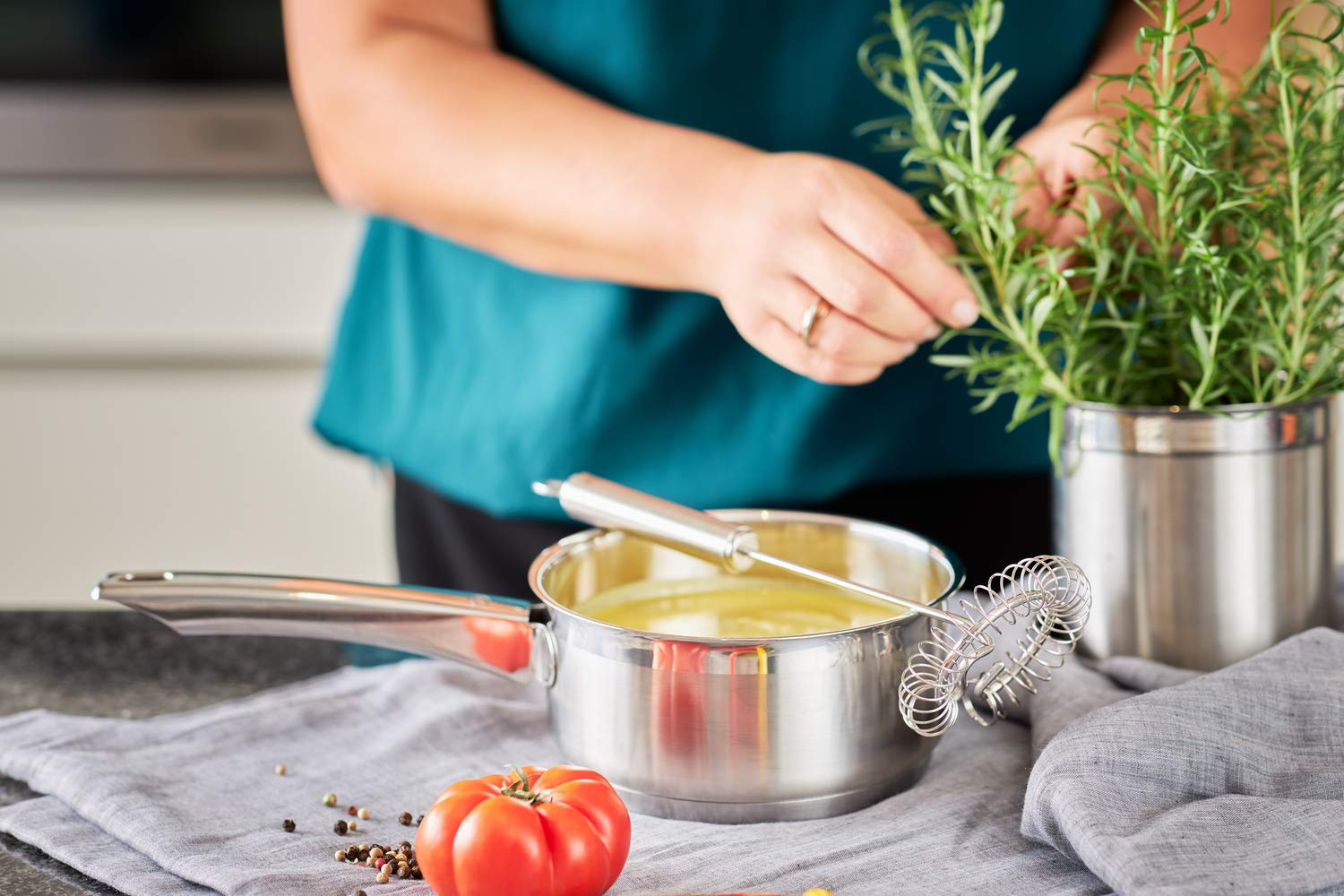 Rosle Stainless Steel Spiral Whisk, 10.6-Inch