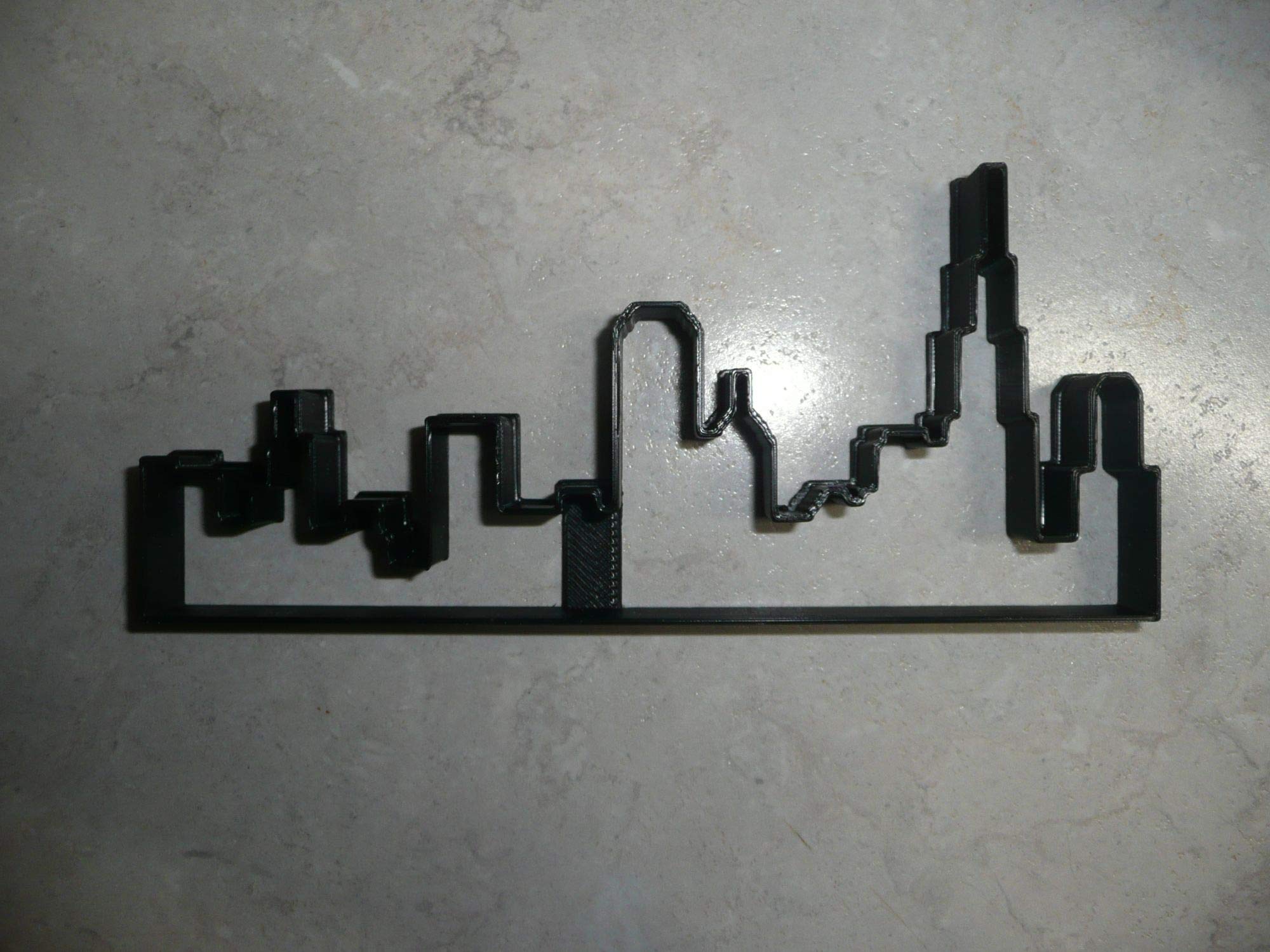 Chicago Skyline Silhouette Windy City Skyscrapers Cookie Cutter Made In Usa Pr3370