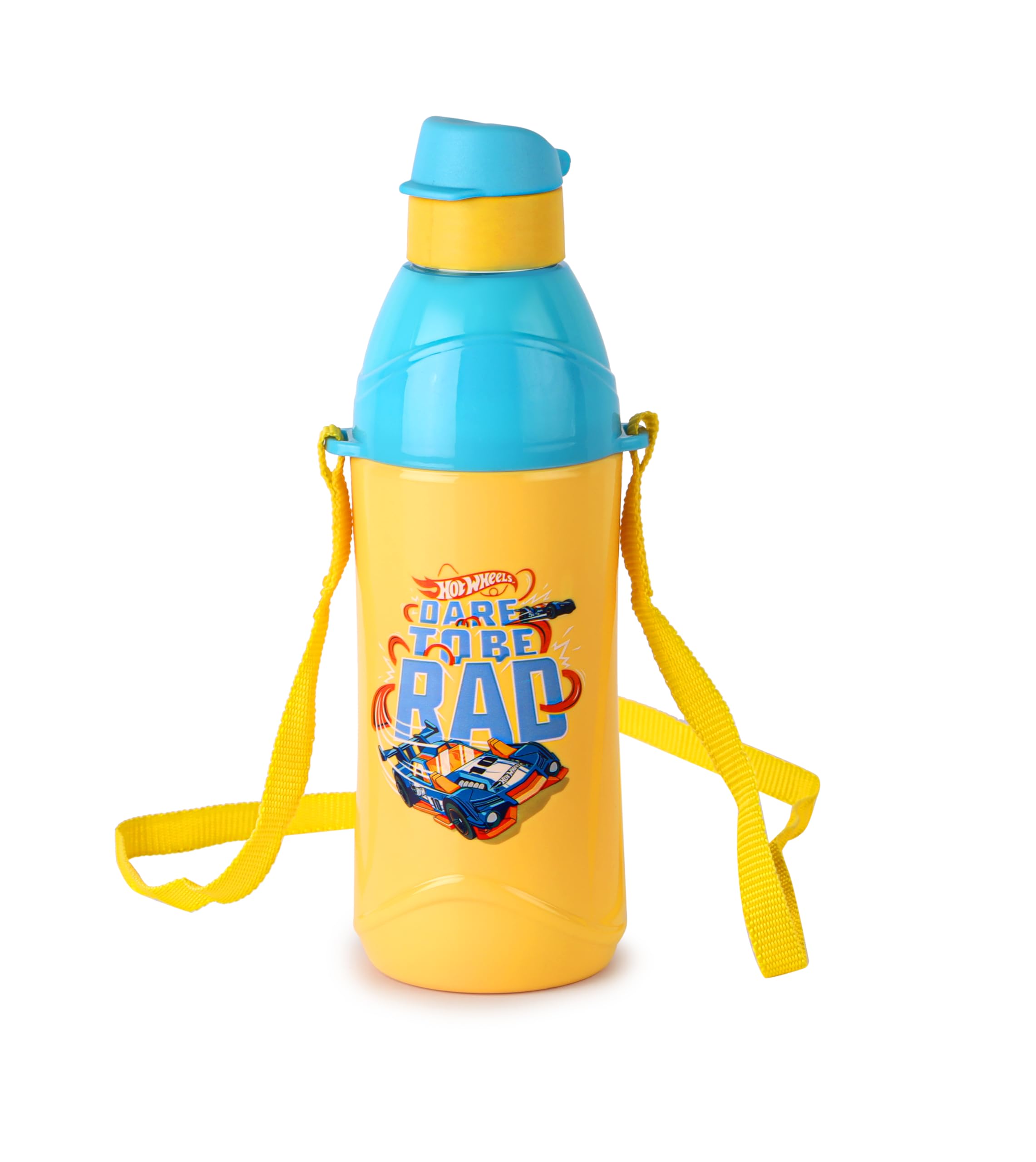 Cello Puro Steel-X Kids Zee 600 Insulated Stainless Steel Water Bottle 540 Ml, Yellow | Isi Certified | Bpa Free, Leakproof | Ea